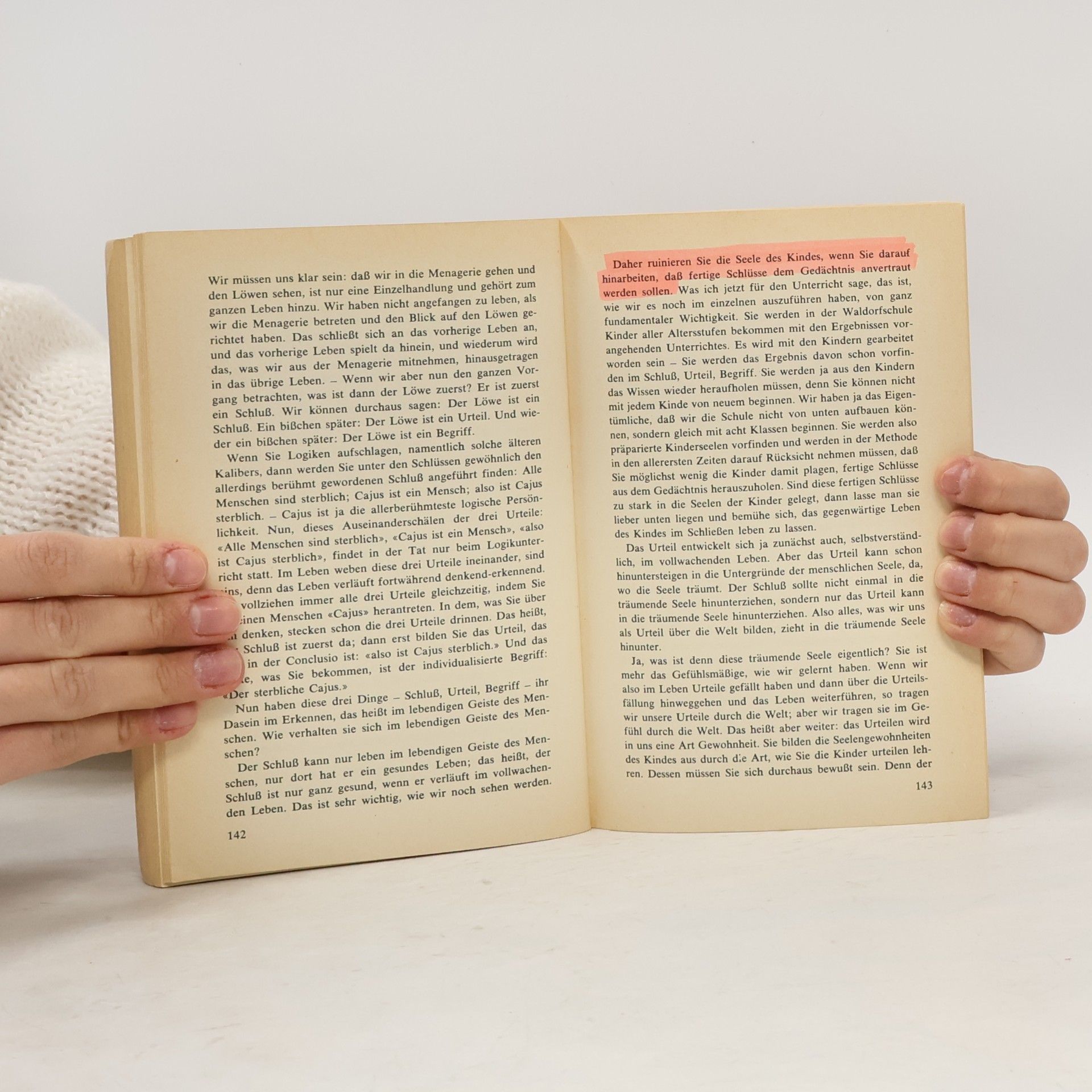 Rudolf Steiner Allgemeine Menschenkunde als Grundlage der Pädagogik