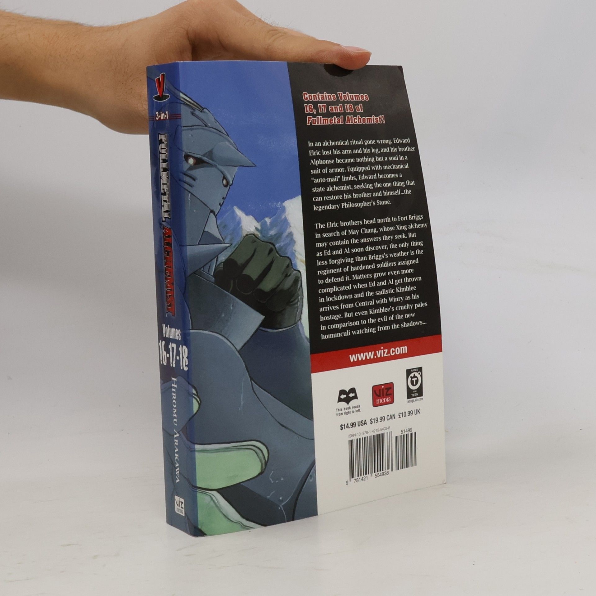Fullmetal Alchemist (3-in-1 Edition), Vol. 6: Includes vols. 16, 17 & 18