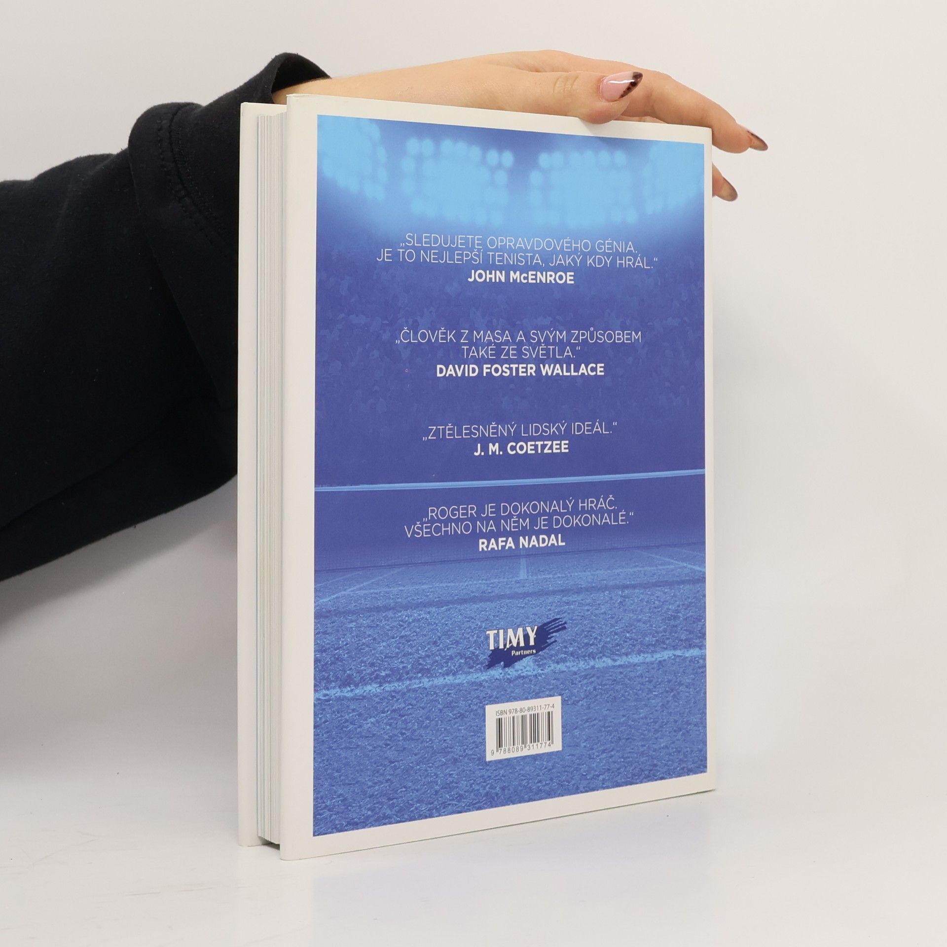 Mark Hodgkinson Fedegrafika : grafická biografie tenisového génia Rogera Federera
