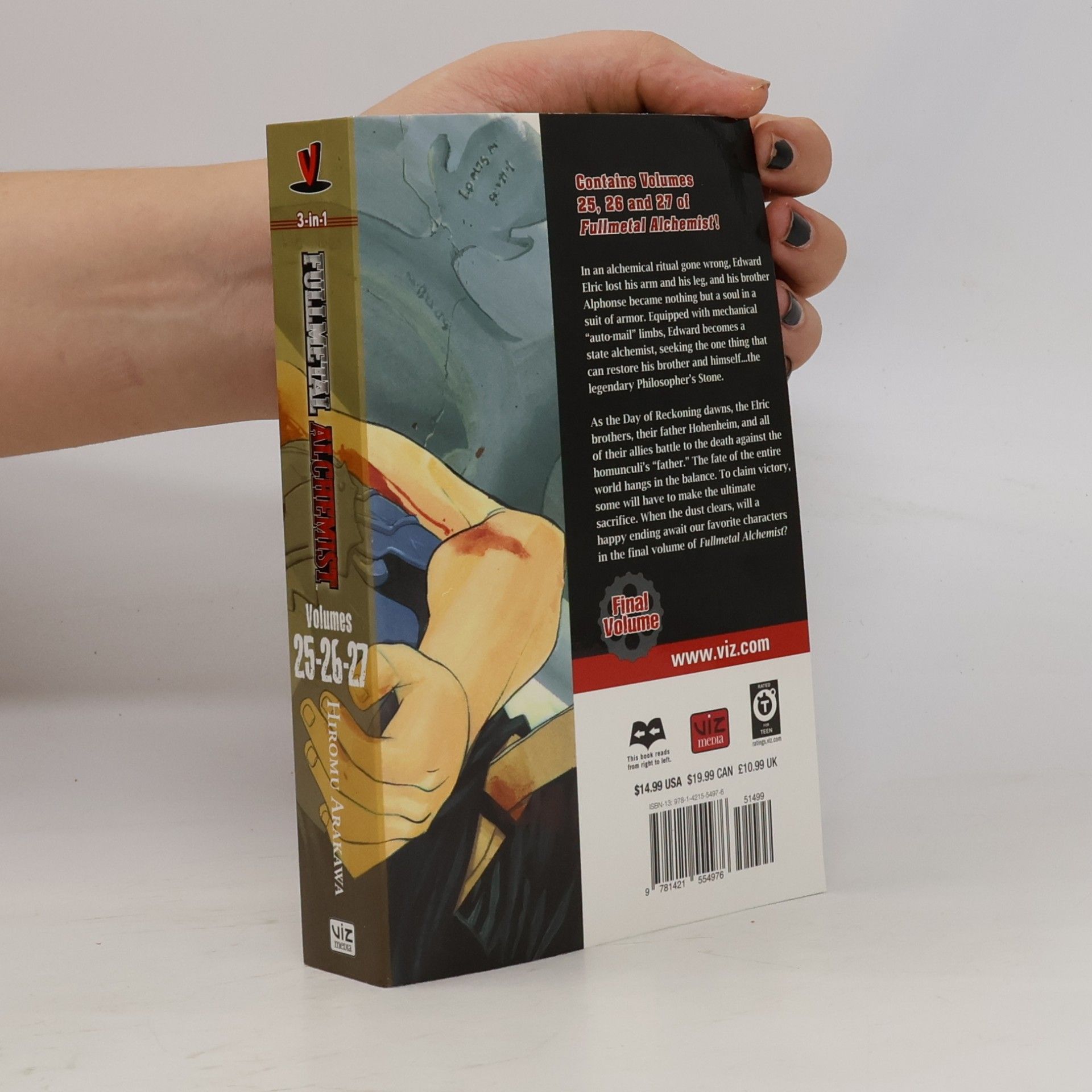 Hiromi Arakawa Fullmetal Alchemist (3-in-1 Edition), Vol. 9
