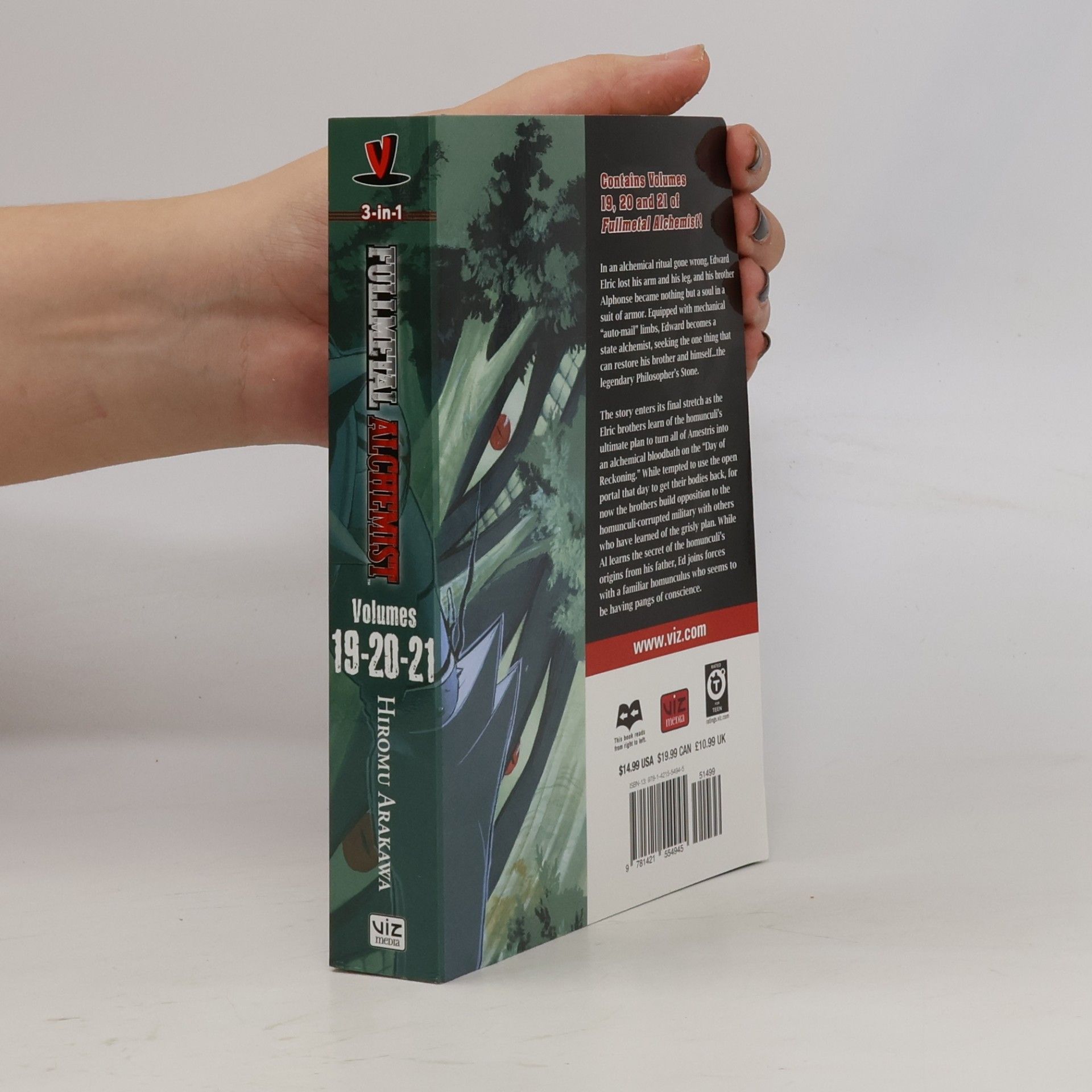 Hiromi Arakawa Fullmetal Alchemist (3-in-1 Edition), Vol. 7