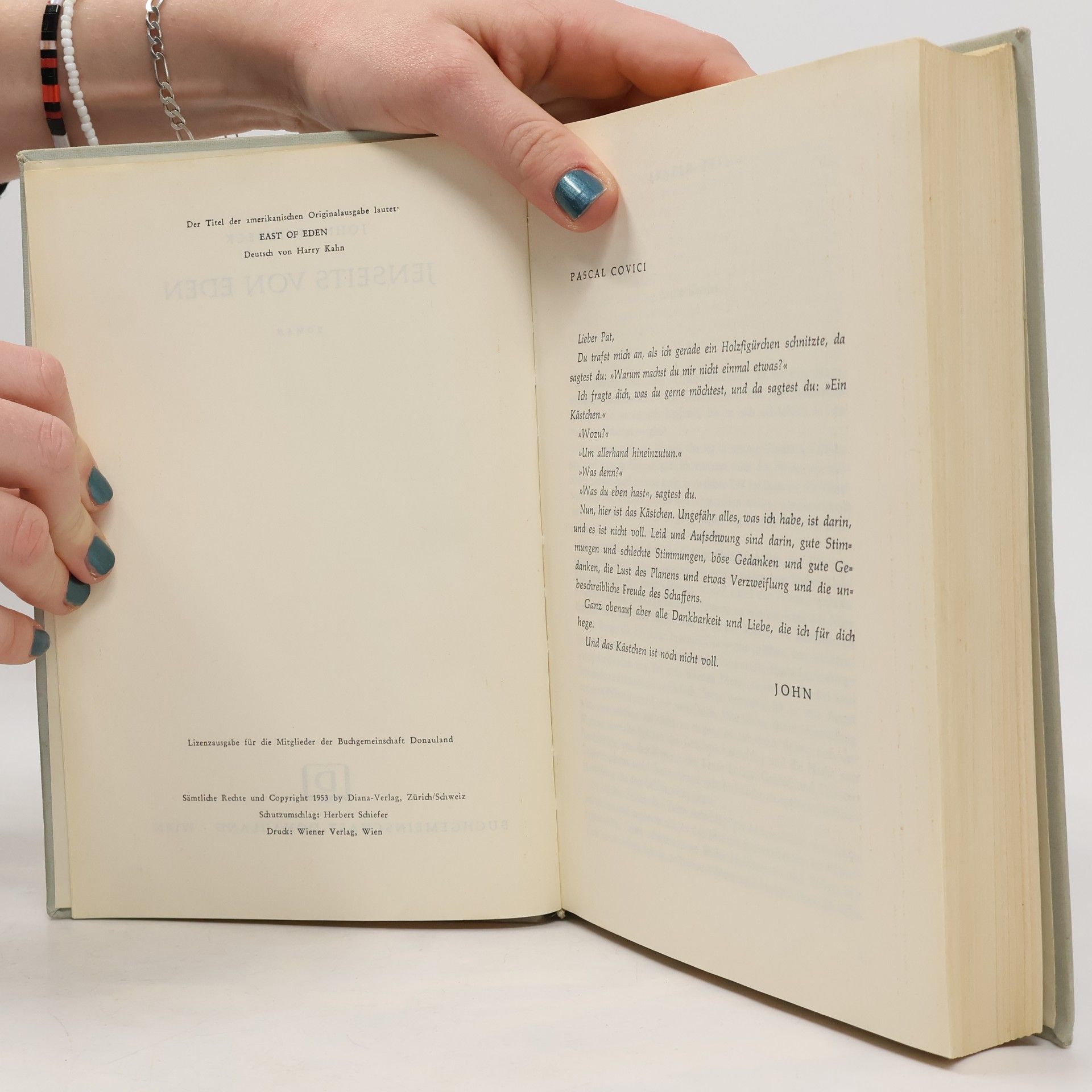 John Steinbeck Jenseits von Eden