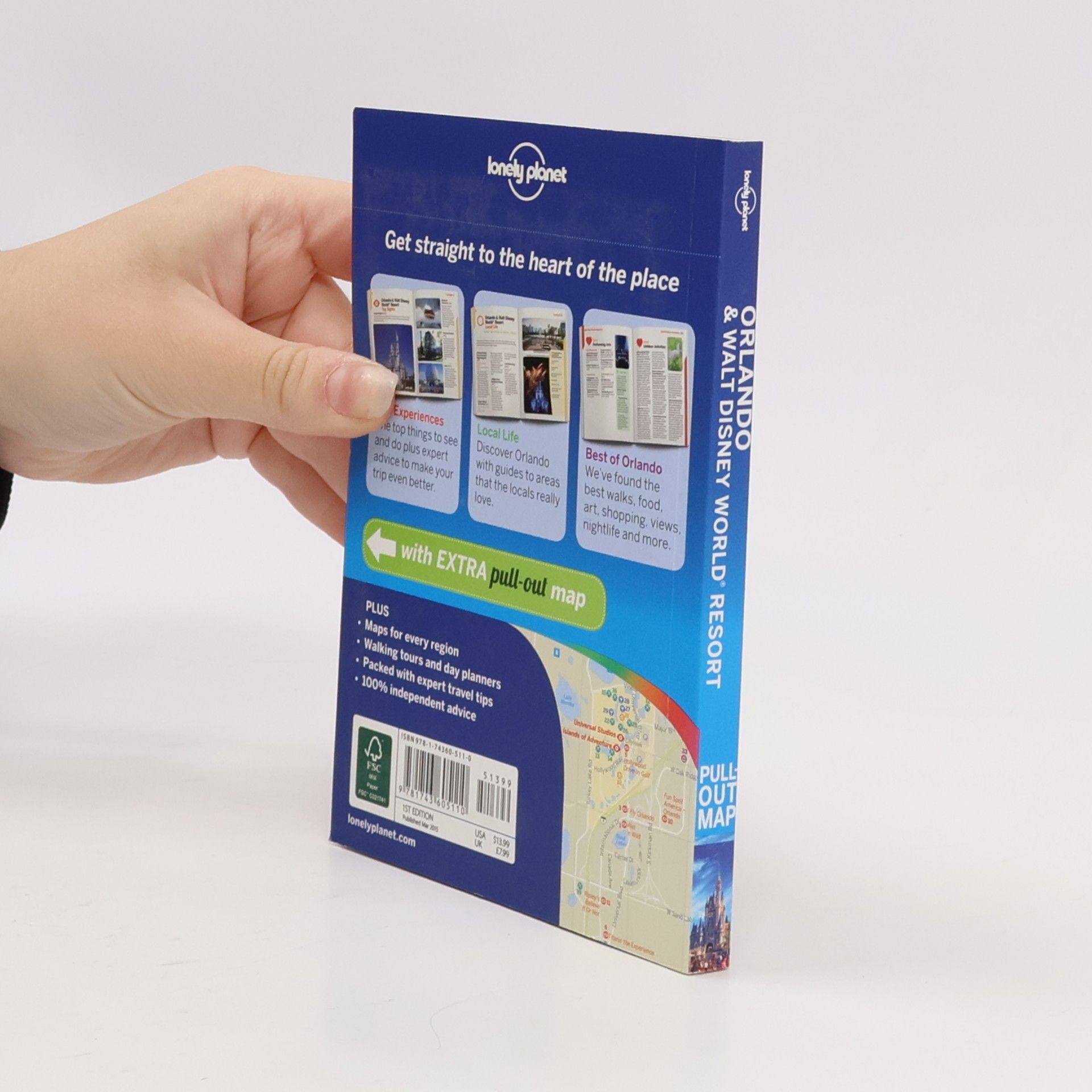 Jennifer Rasin Denniston Lonely Planet Pocket Guide Orlando & Walt Disney World Resort
