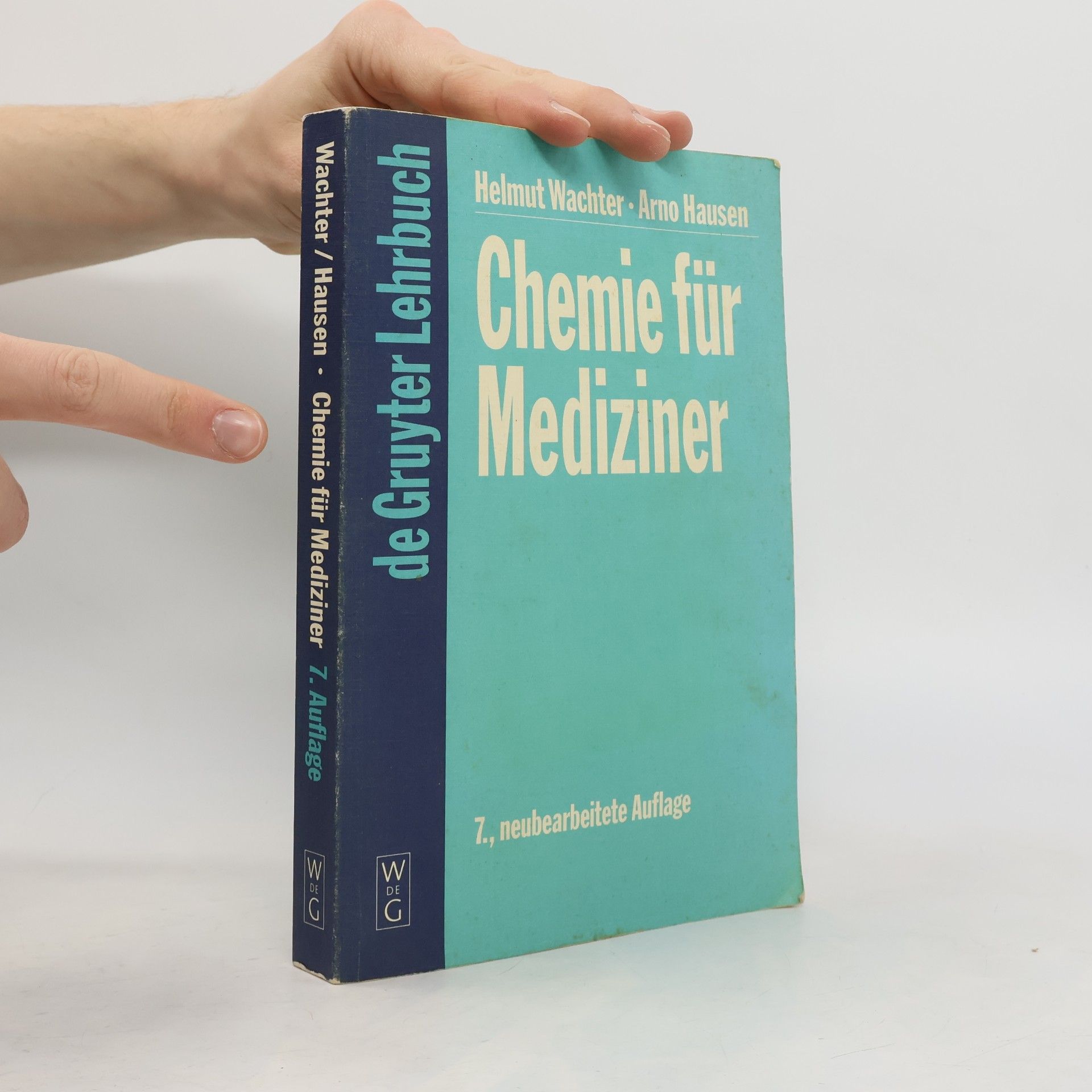 Helmut Wachter Chemie für Mediziner