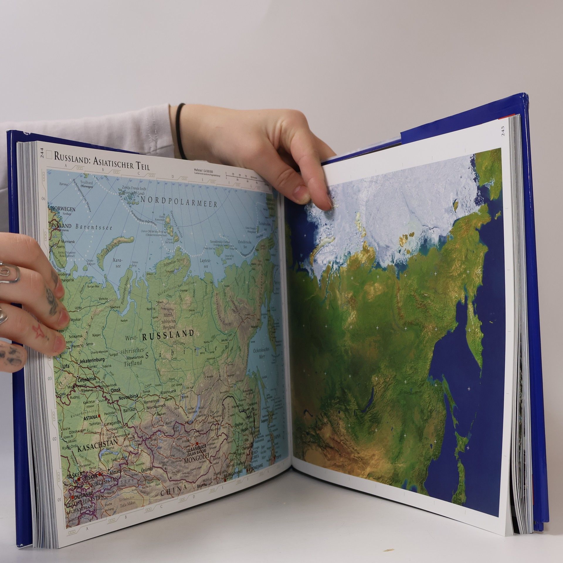 Philip Eales Satellitenatlas