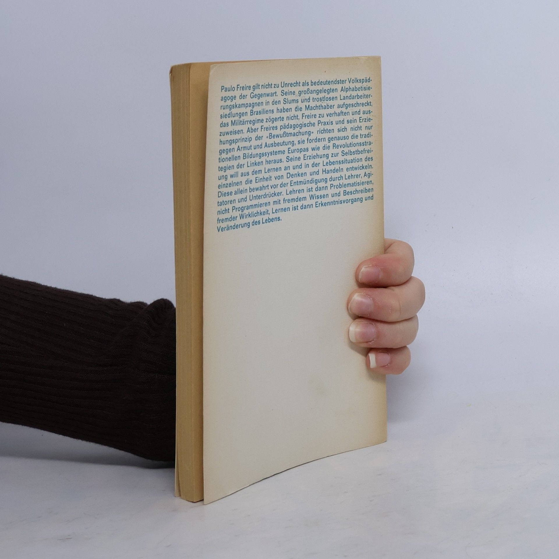 Paulo Freire Pädagogik der Unterdrückten
