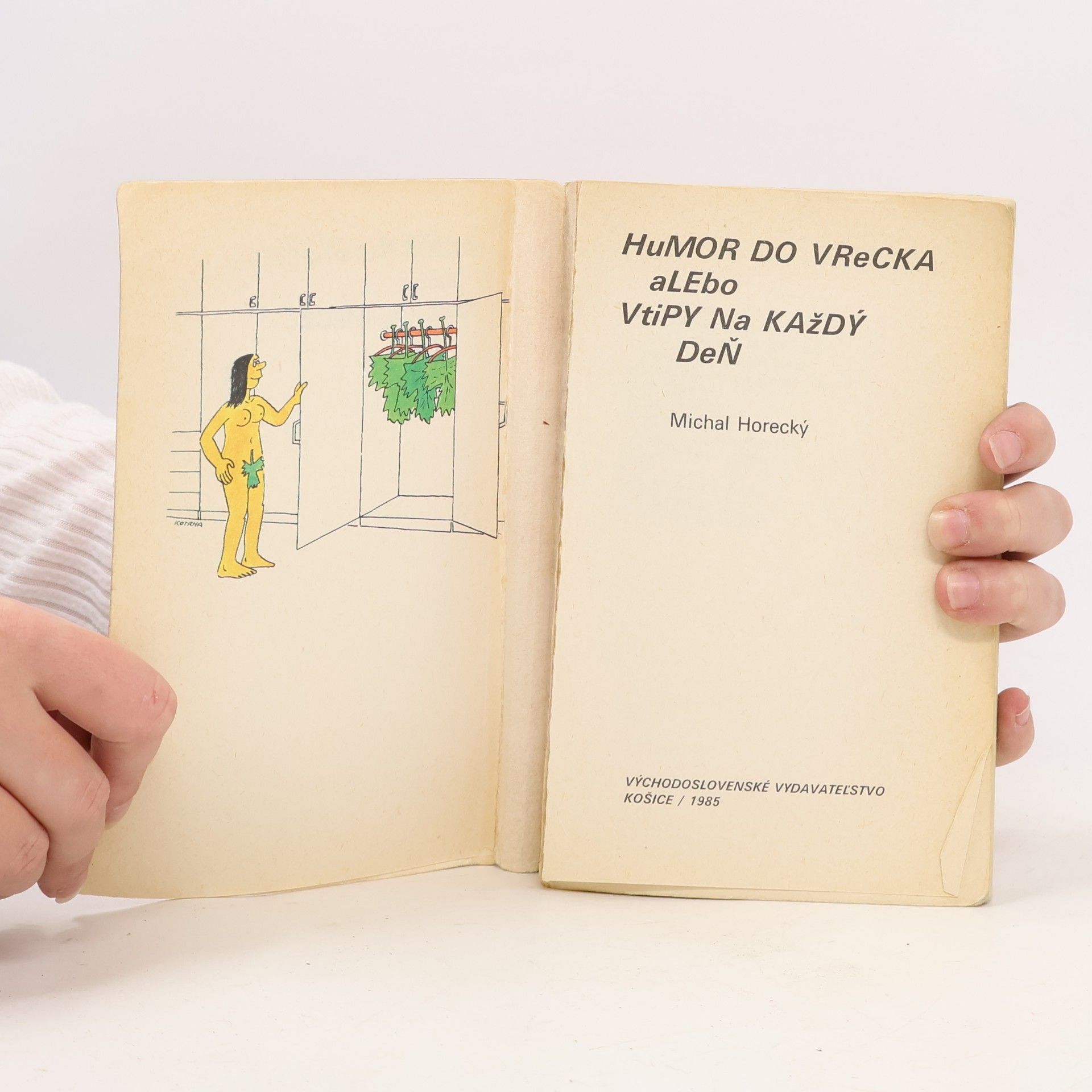 Michal Horecký Humor do vrecka alebo vtipy na každý deň