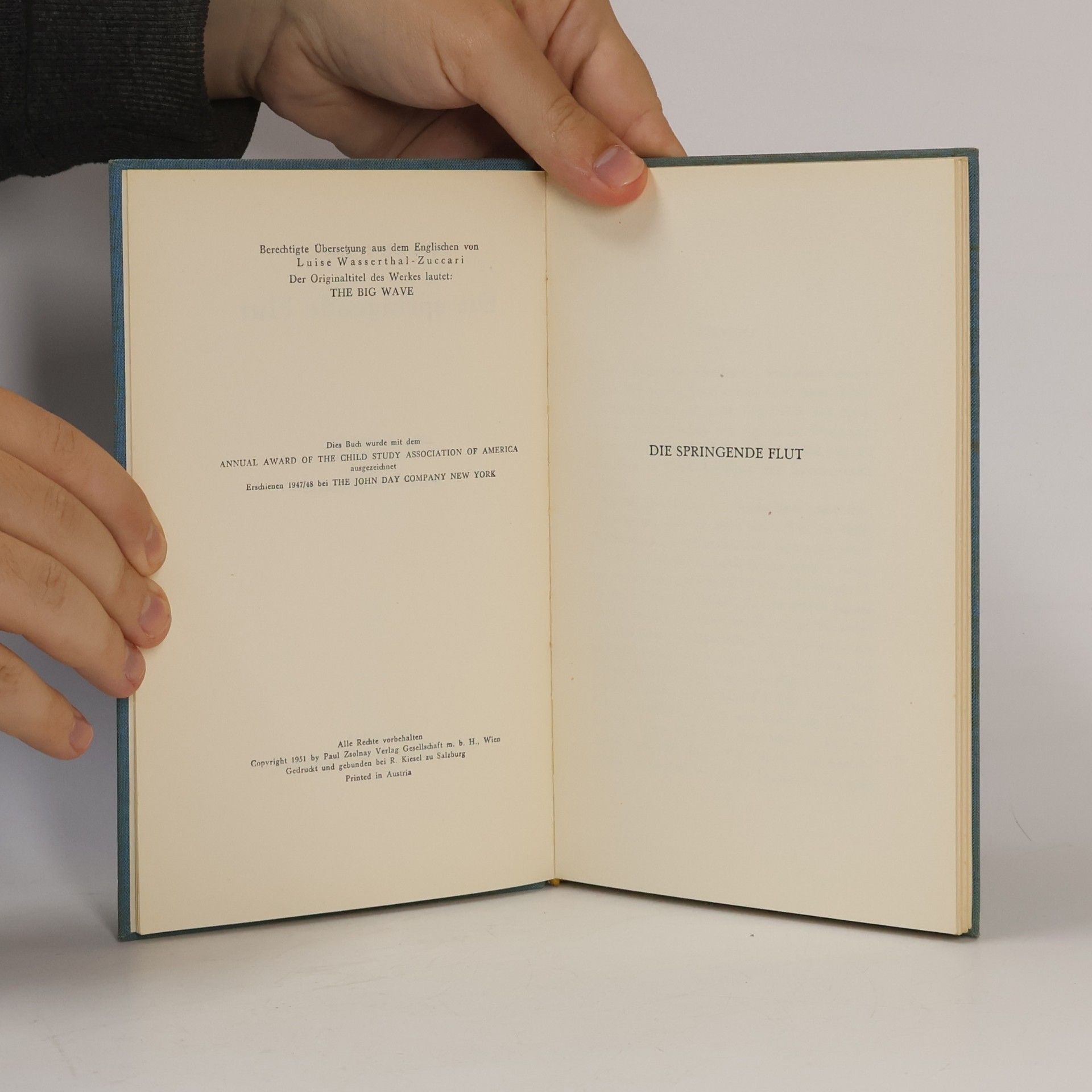 Pearl S. Buck Die springende Flut