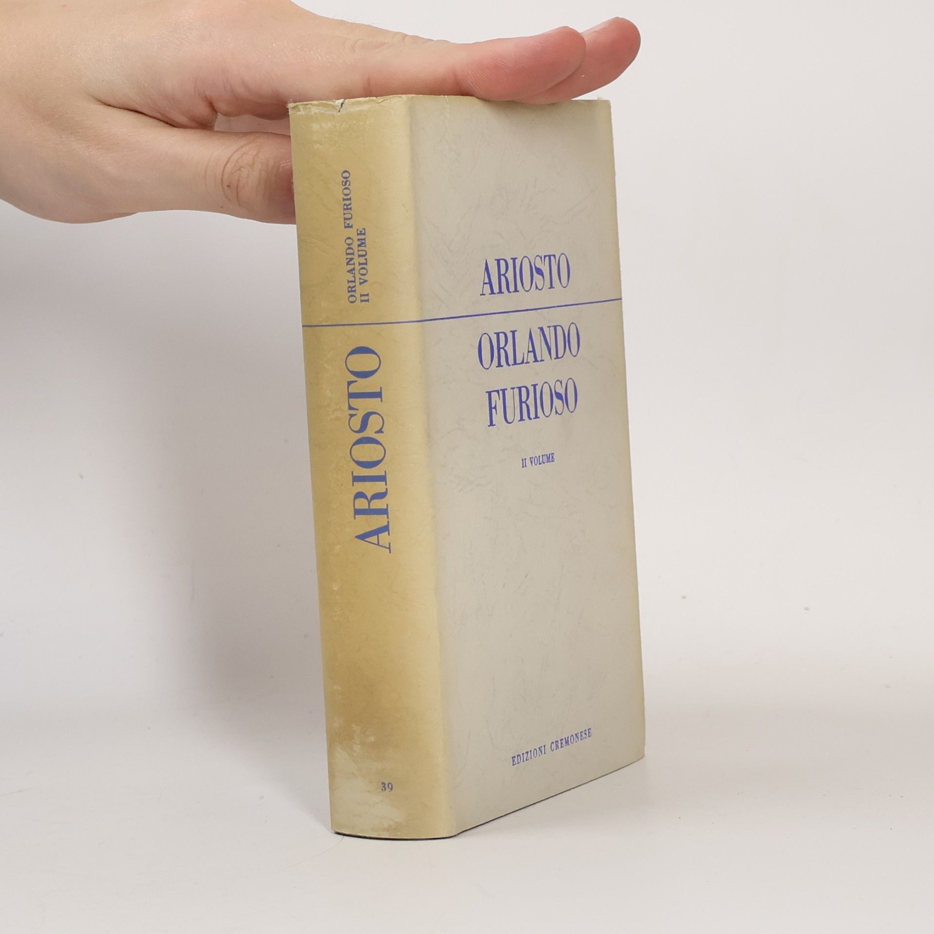 Ariosto Orlando Furioso  II.