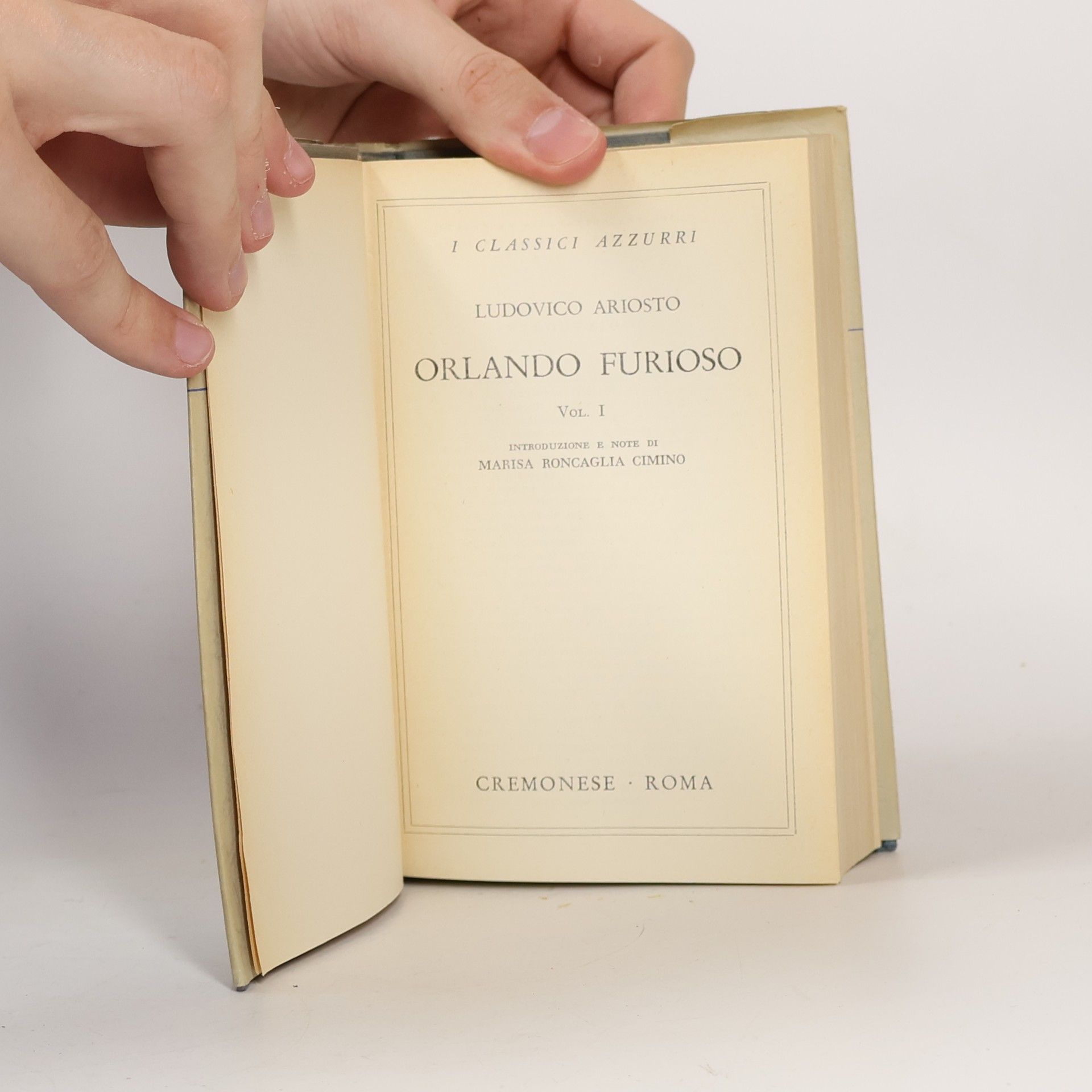 Ludovico Ariosto Orlando Furioso 1