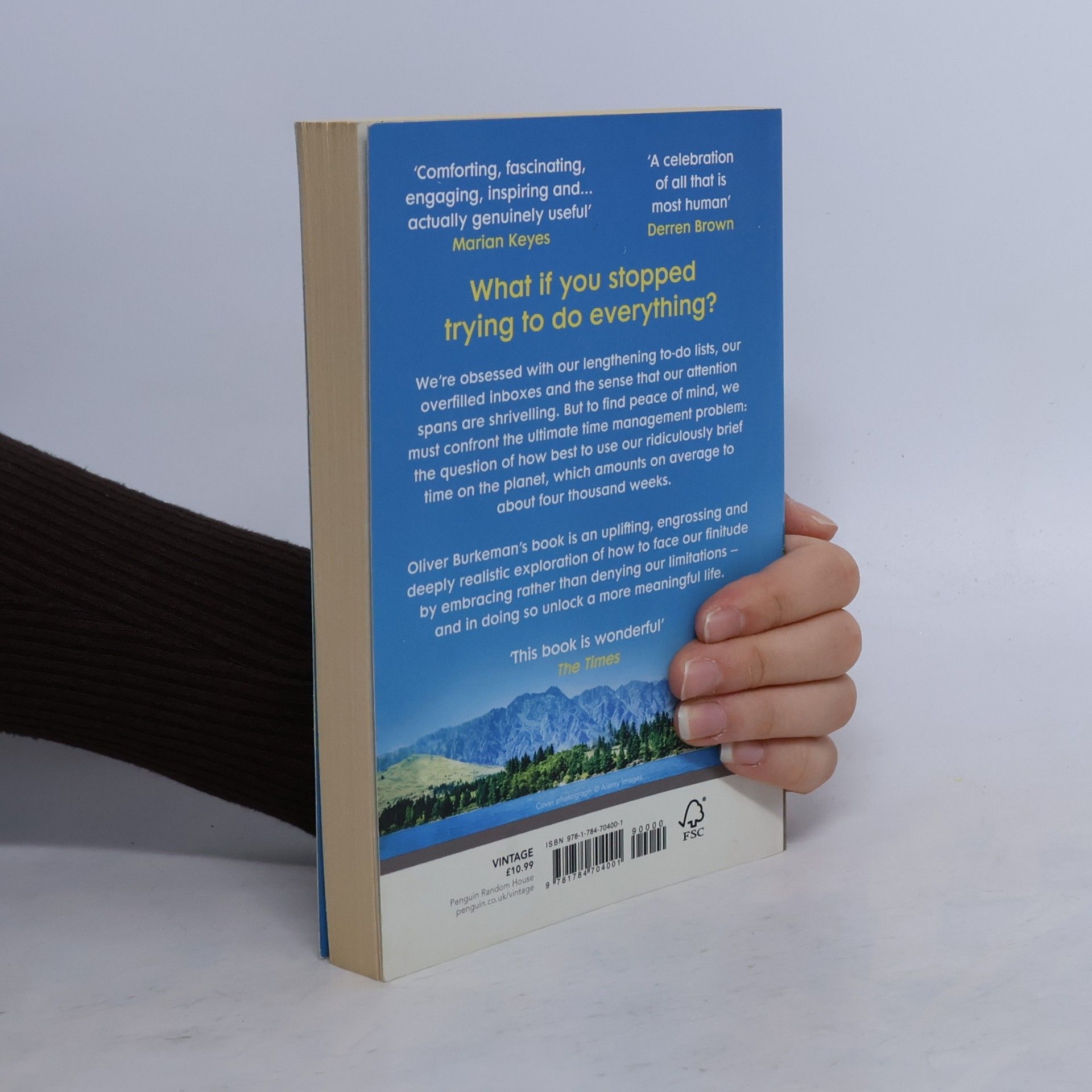 Oliver Burkeman Four thousand weeks : time management for mortals