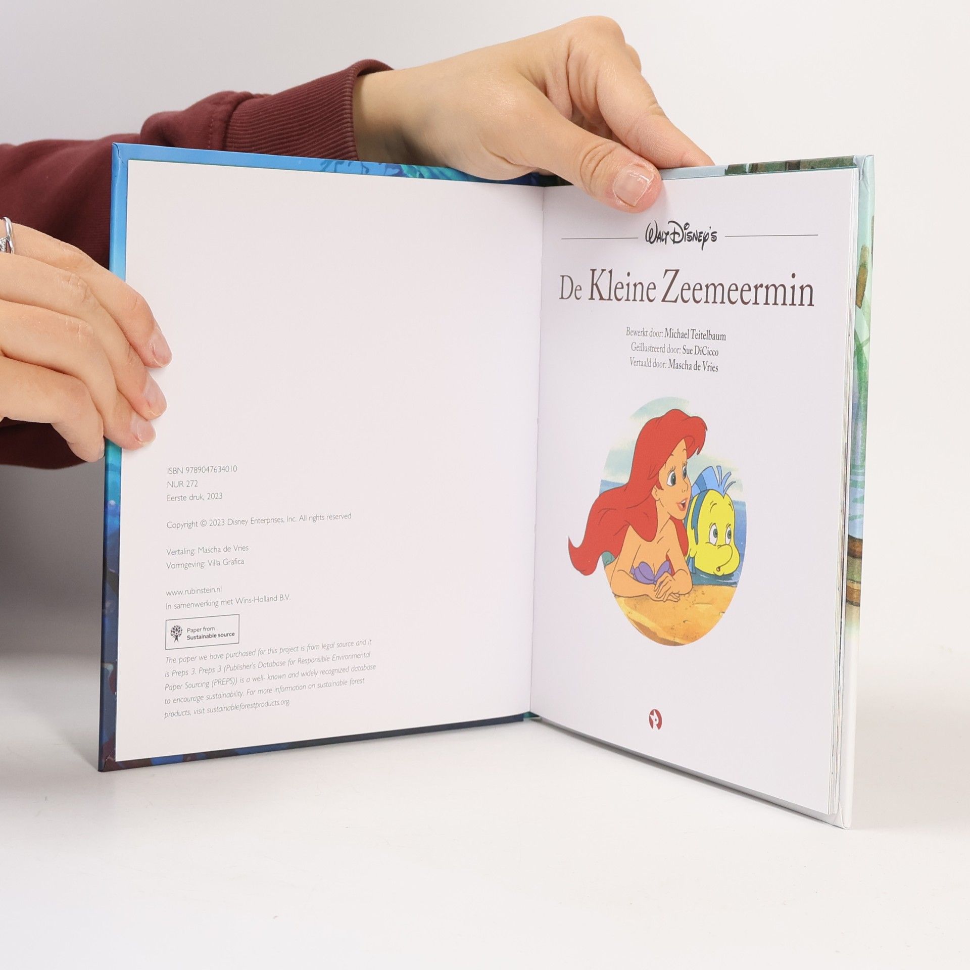 Sue DiCicco WALT Disney's De Kleine Zeemeermin