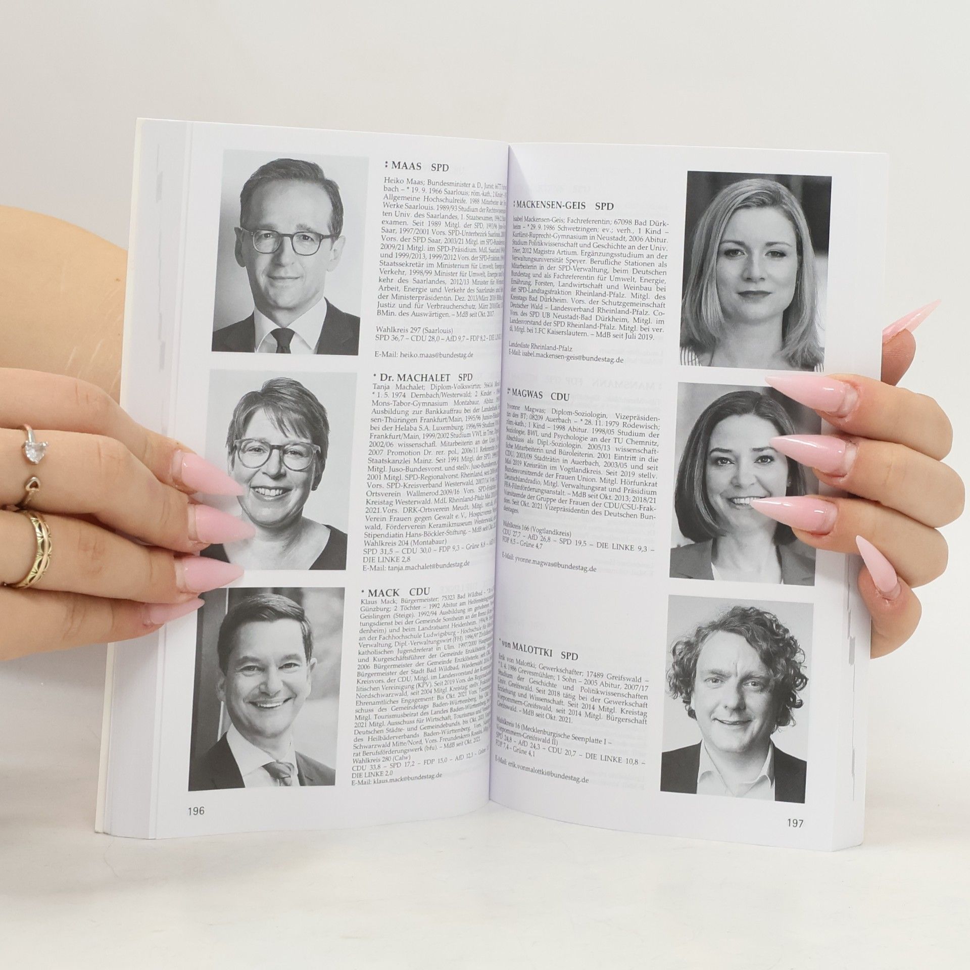 Andreas Holzapfel Kürschners Volkshandbuch Deutscher Bundestag