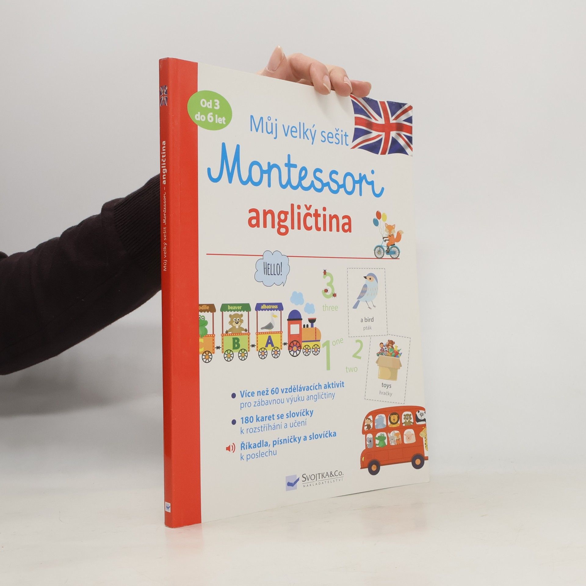 Můj velký sešit Montessori. Angličtina