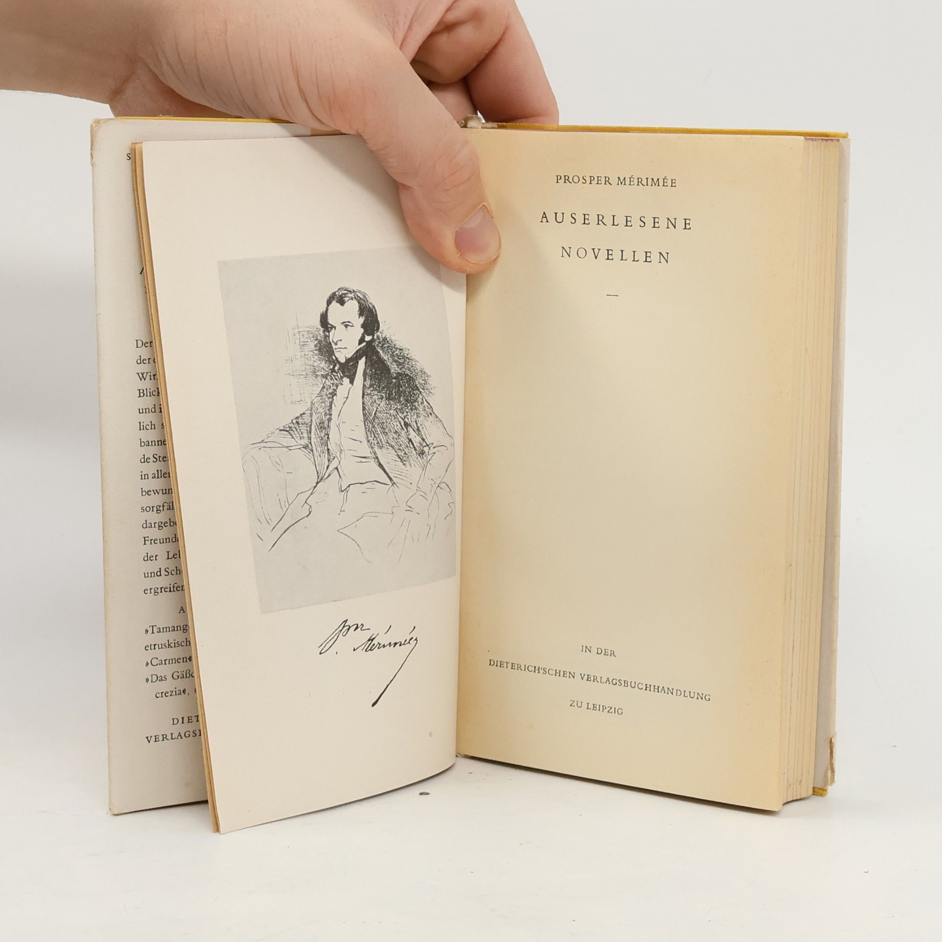 Prosper Mérimée Auserlesene Novellen