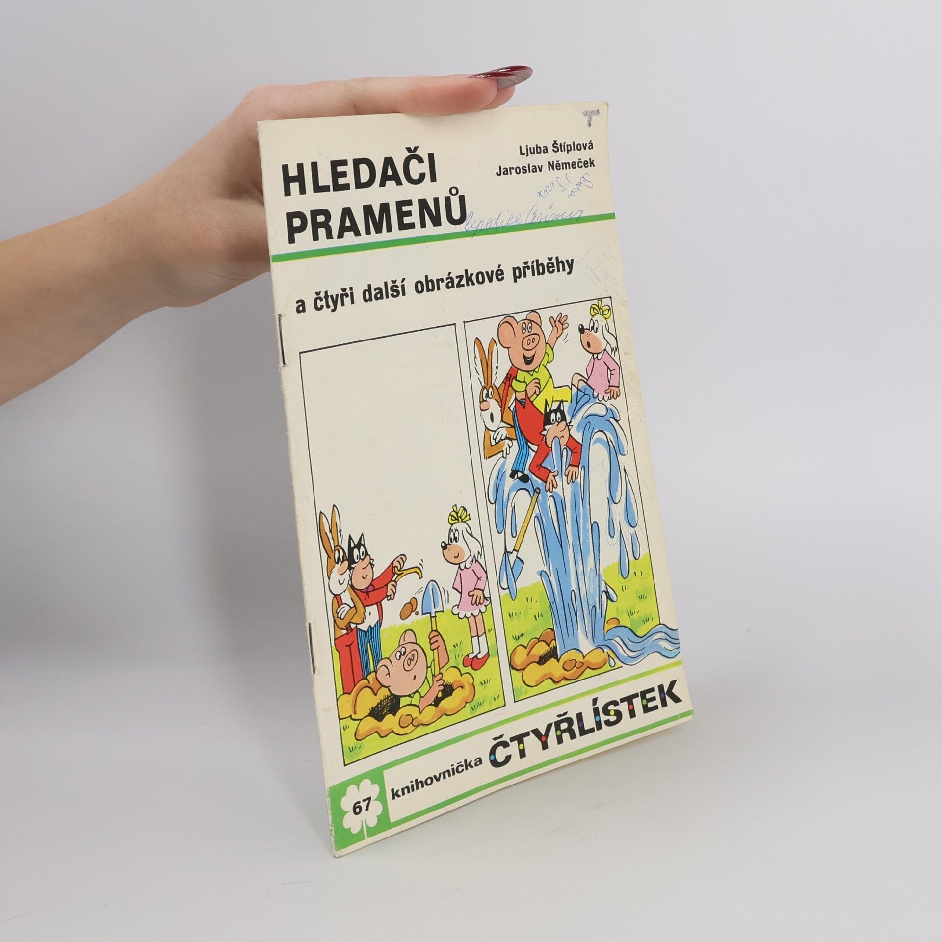 Jaroslav Němeček Čtyřlístek 67. Hledači pramenů