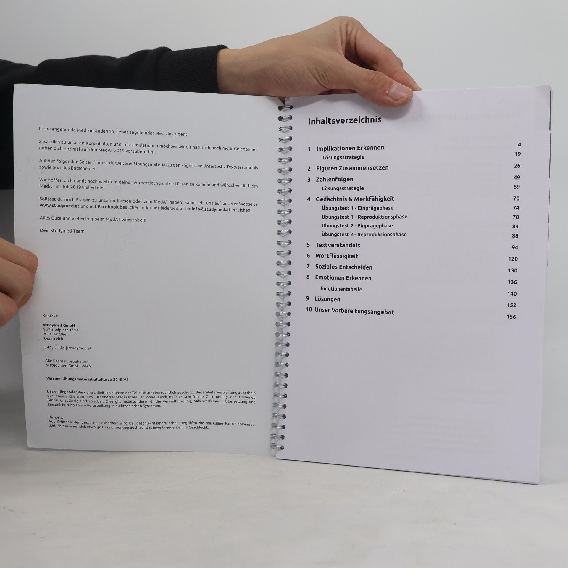 Alexander Frey Studymed MedAT Übungsmaterial