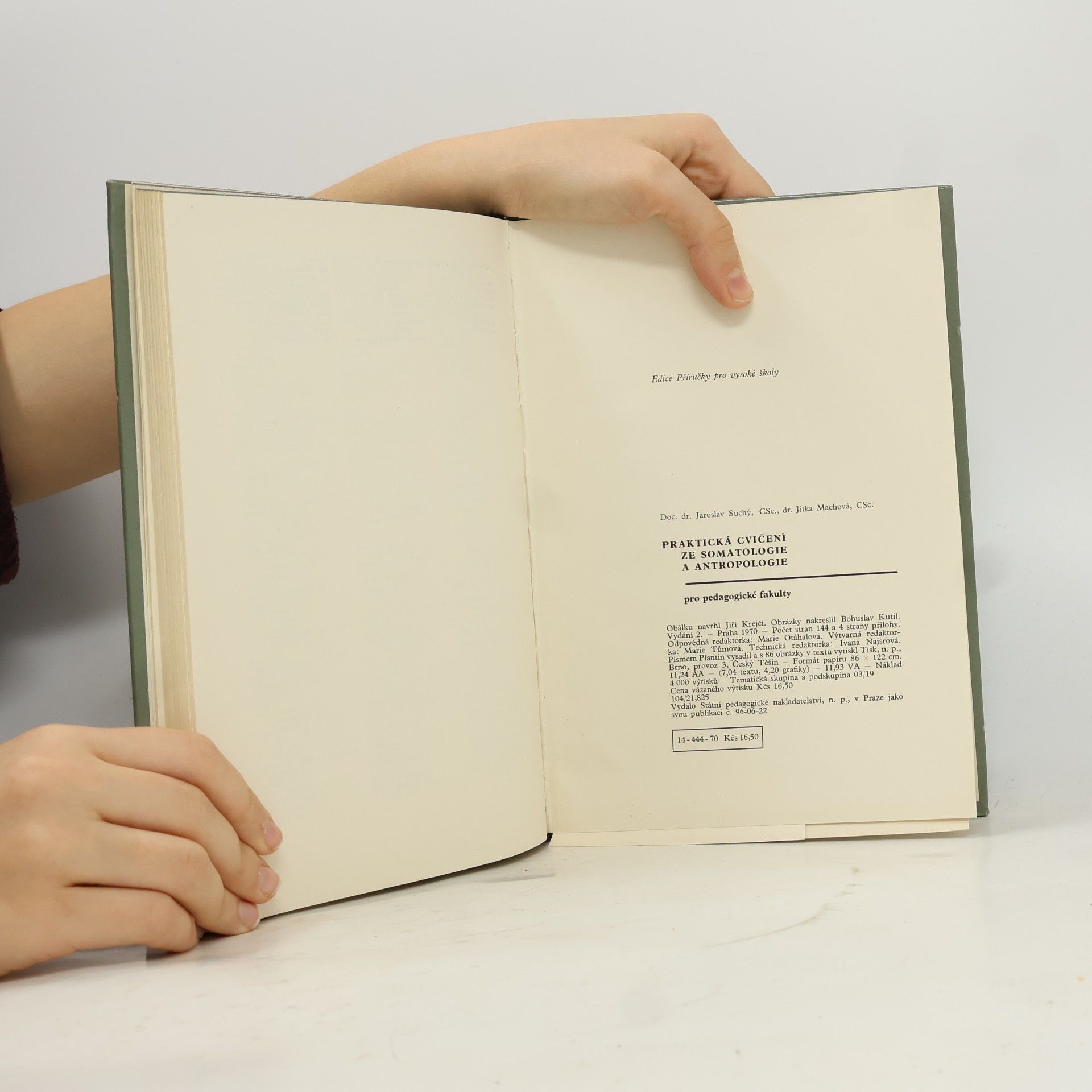Various authors Praktická cvičení ze somatologie a antropologie