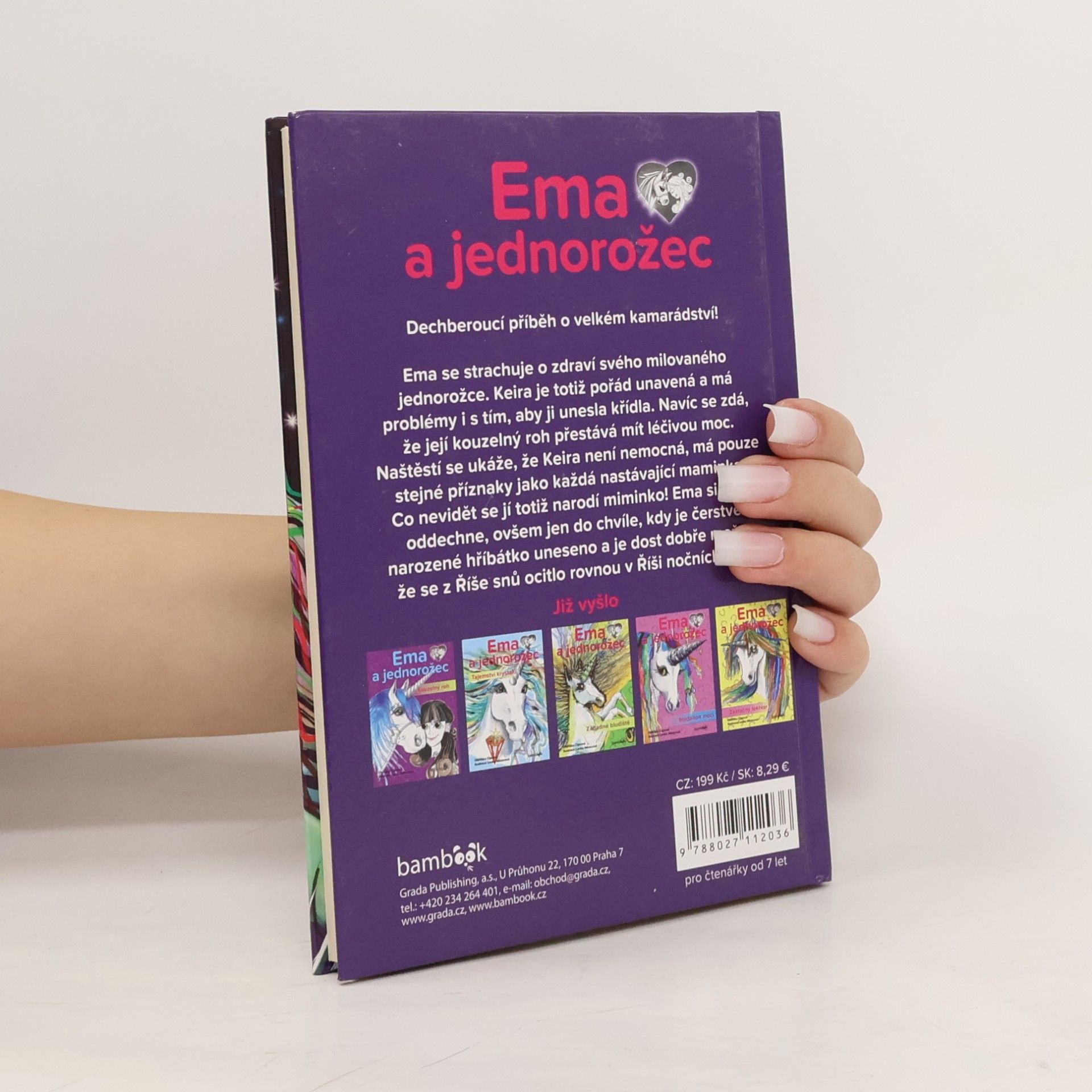 Lenka Němcová Ema a jednorožec. Ztracené hříbě