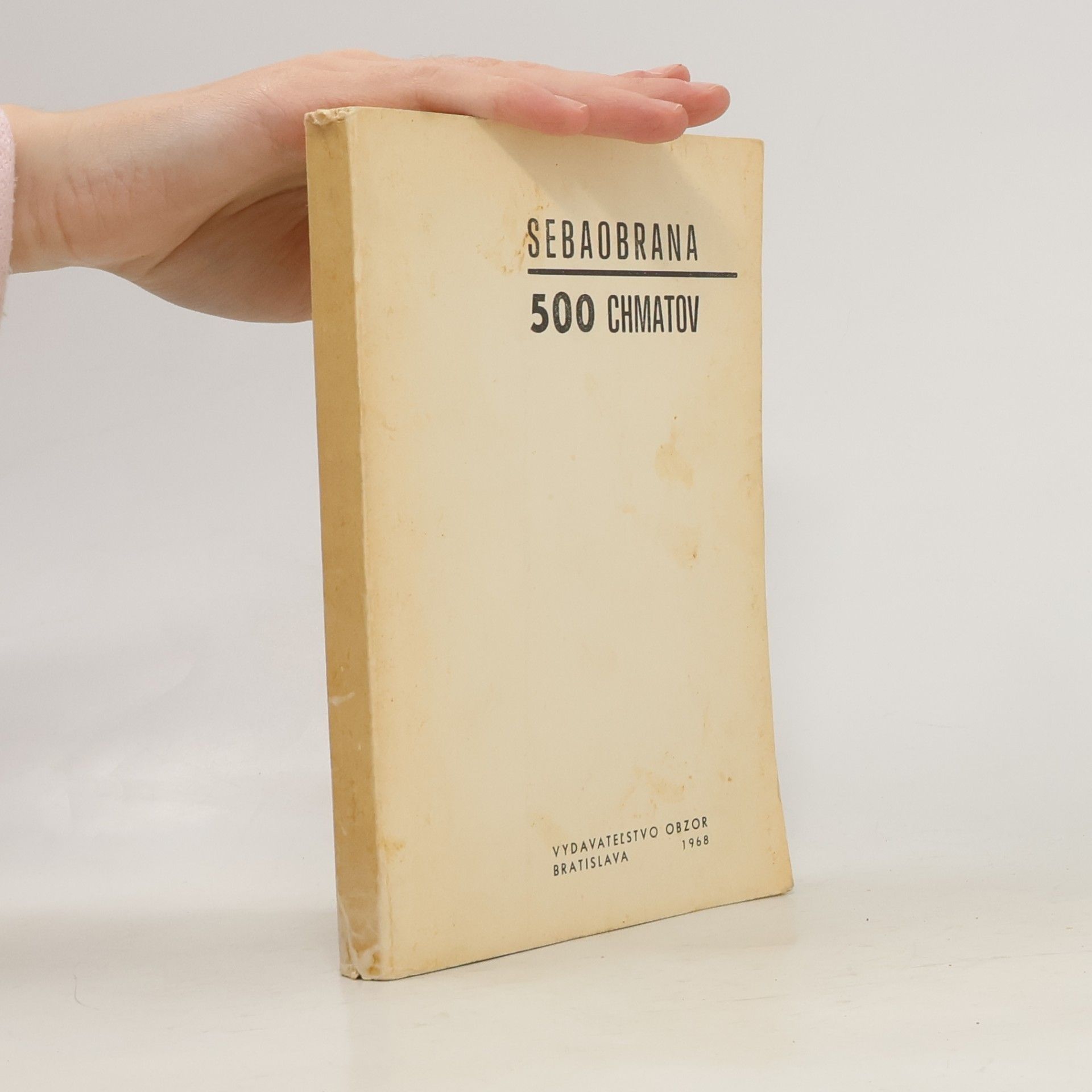 Sebeobrana. 500 chvatů