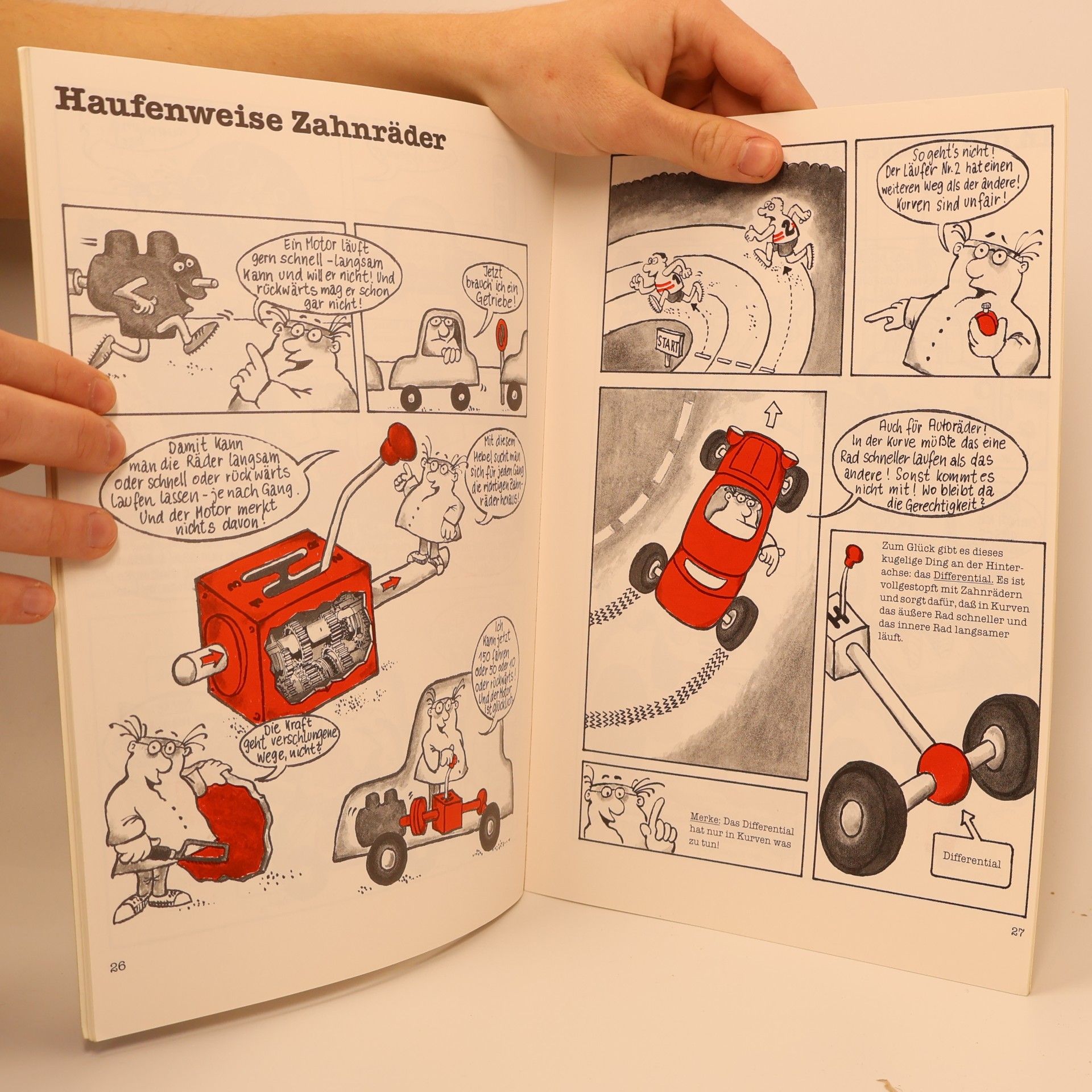 Peter Lustig Peter Lustigs Technik-Comic: Wie funktioniert ein Auto?
