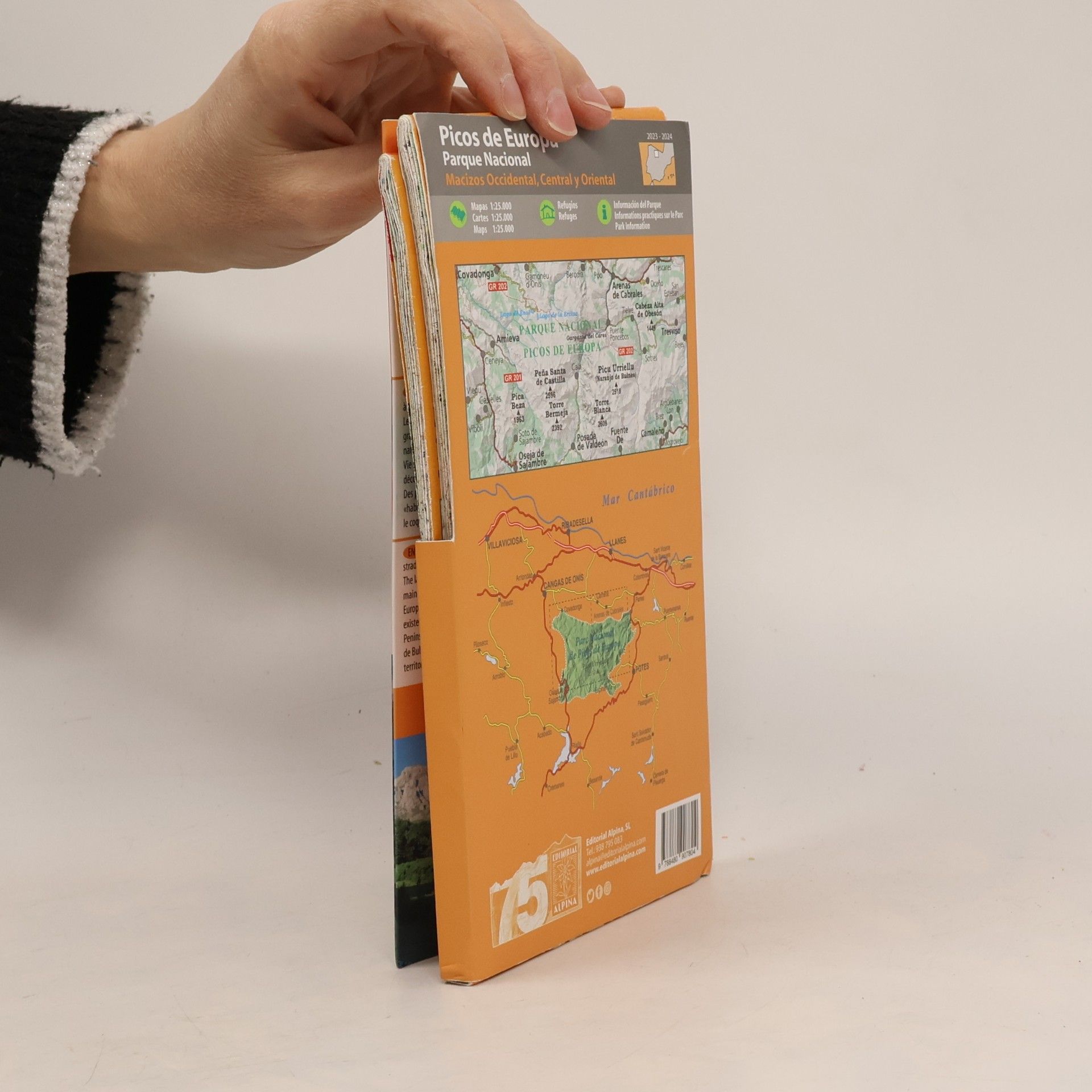 Kolektiv autorů Picos de Europa. Parque Nacional 1 : 25 000
