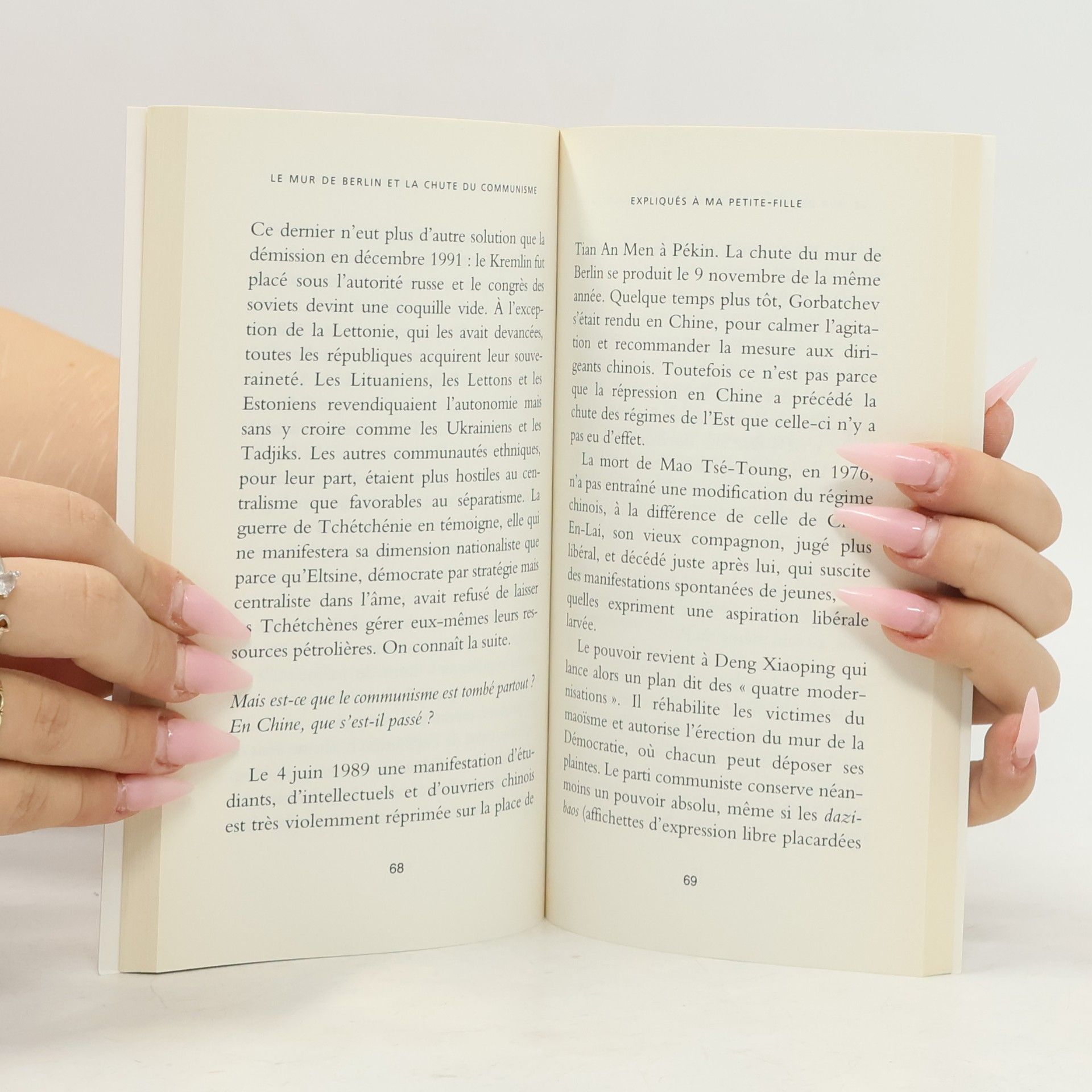 Marc Ferro Le Mur de Berlin et la Chute du communisme expliqués à ma petite-fille