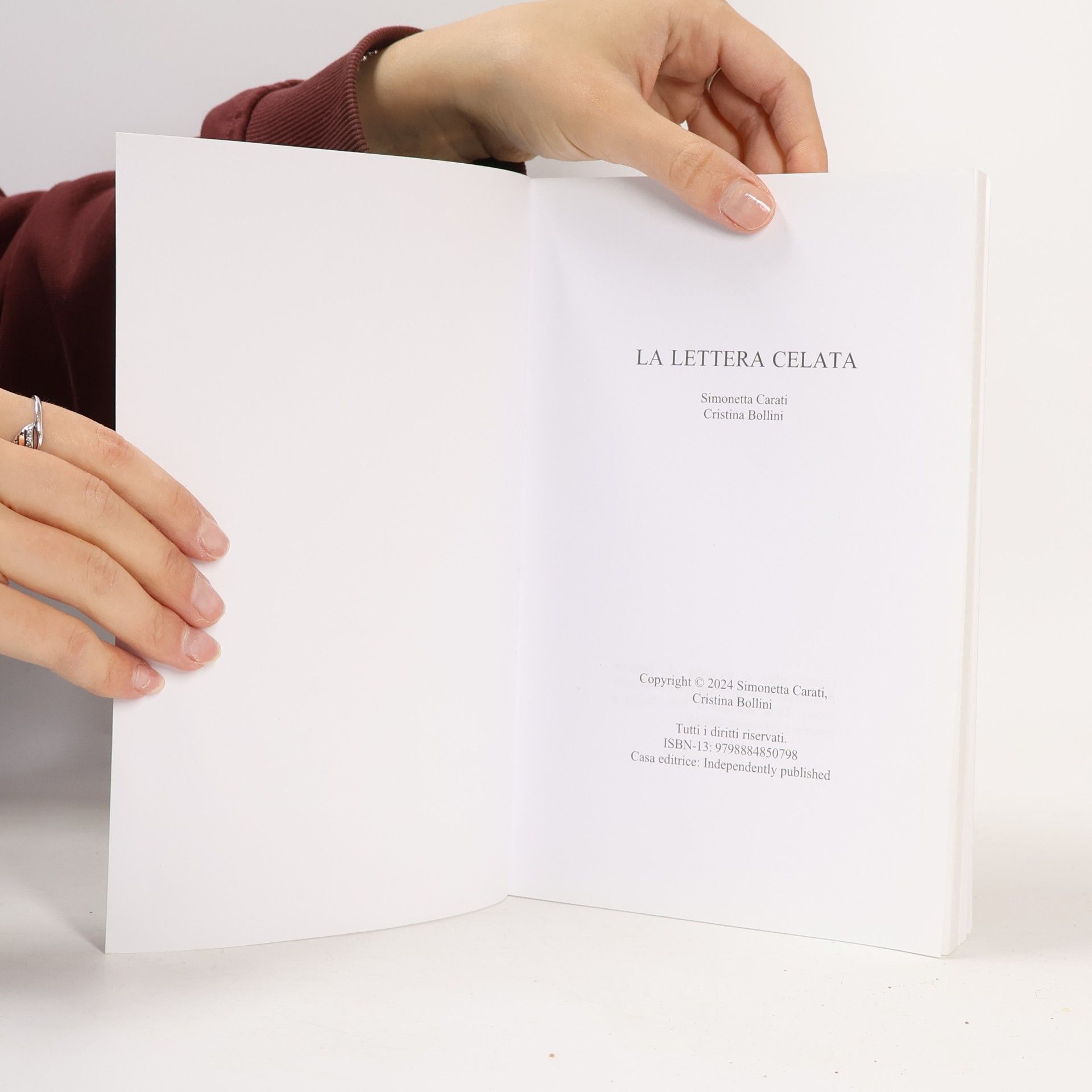 Simonetta Carati La Lettera Celata