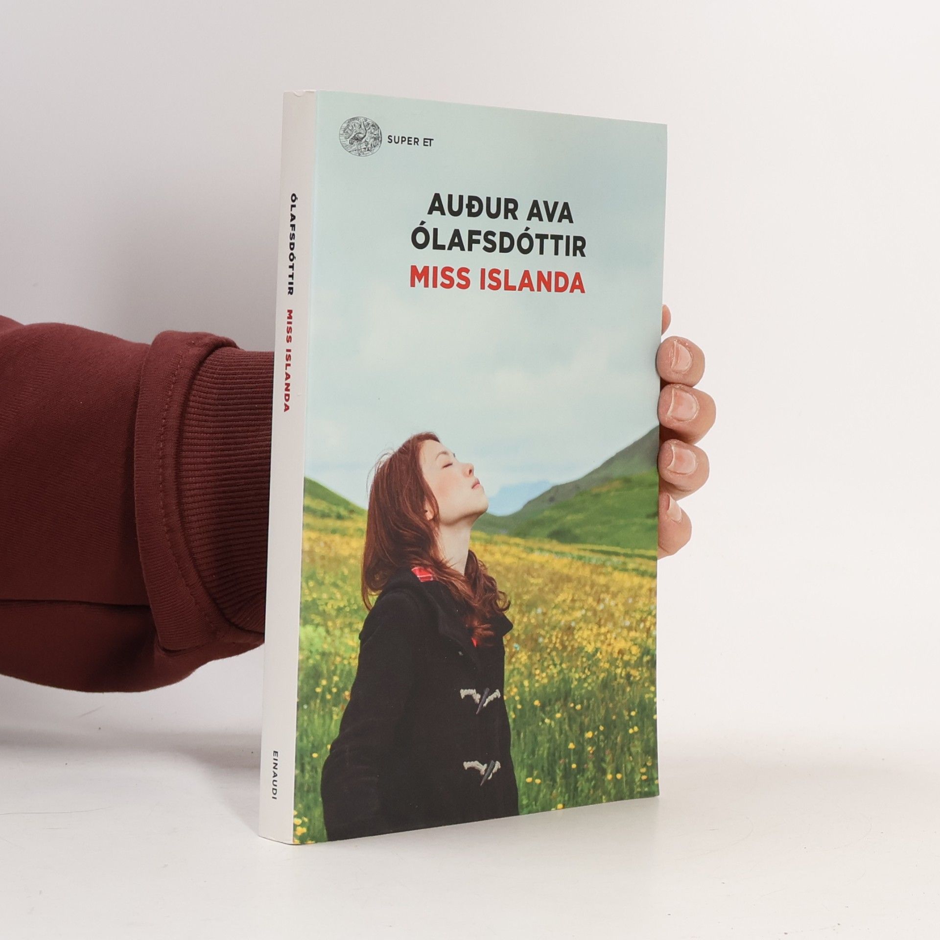 Auður Ava Ólafsdóttir Miss Islanda