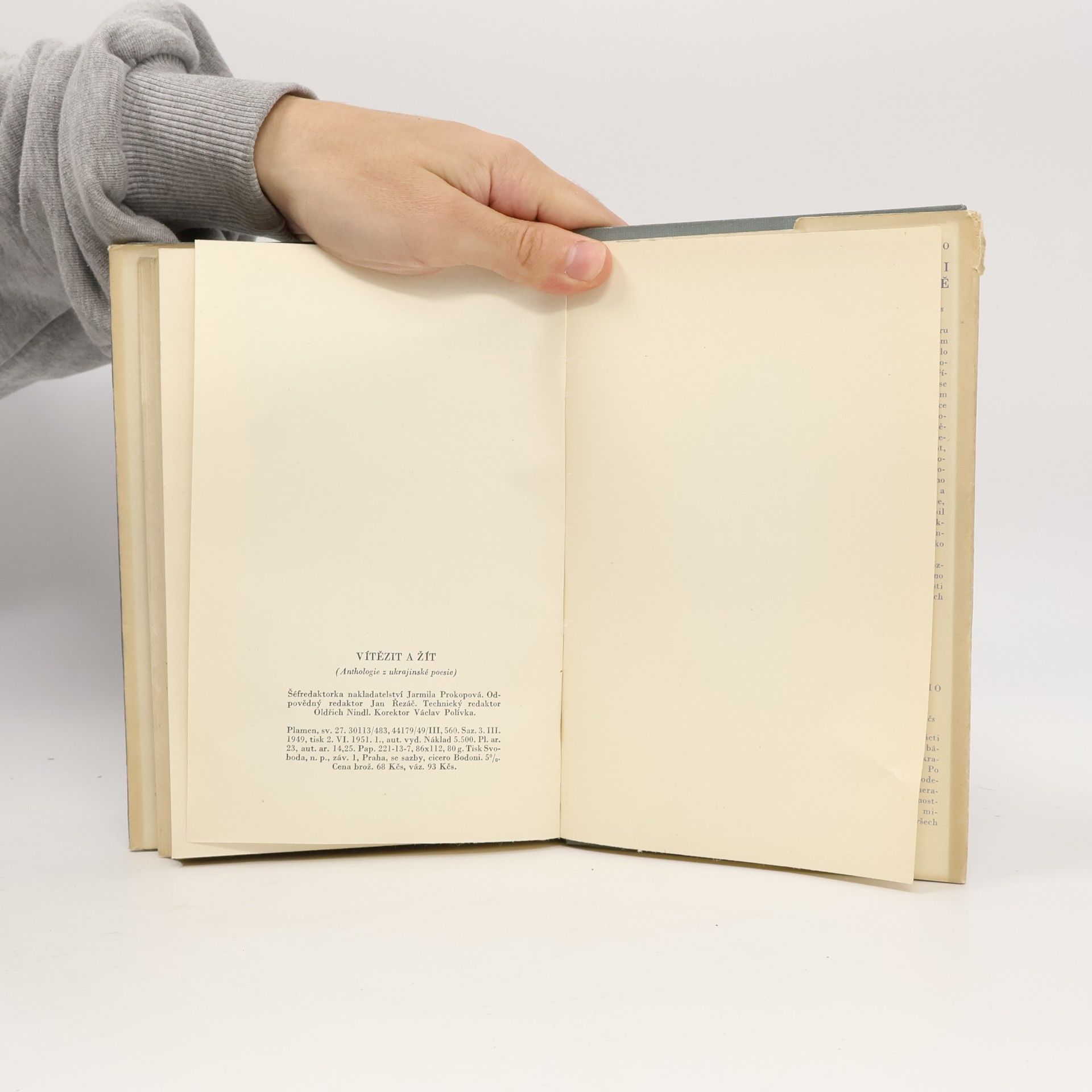 Autorenkollektiv Vítězit a žít. Anthologie z ukrajinské poezie