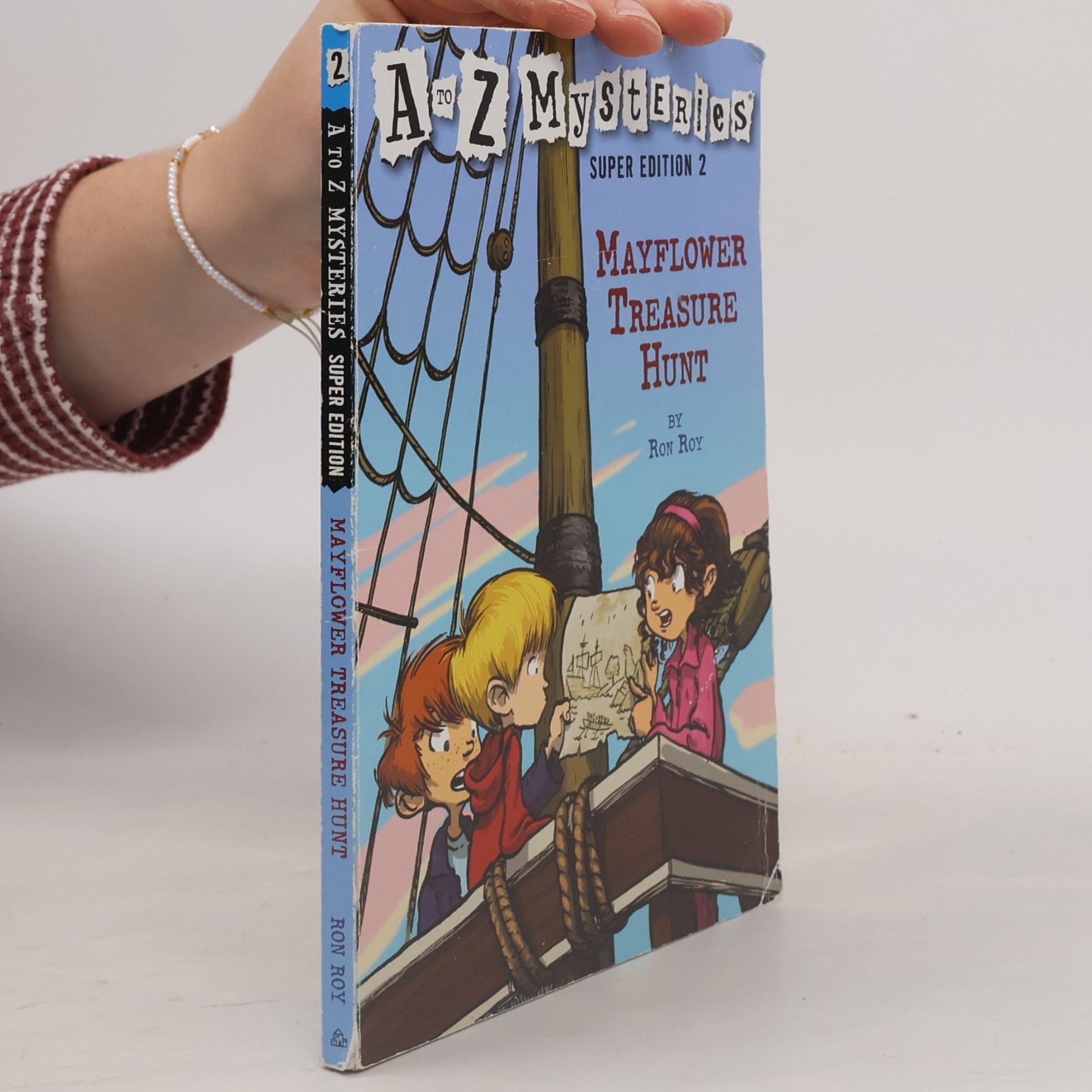 Ron Roy A to Z Mysteries Super Edition - 2: Mayflower Treasure Hunt