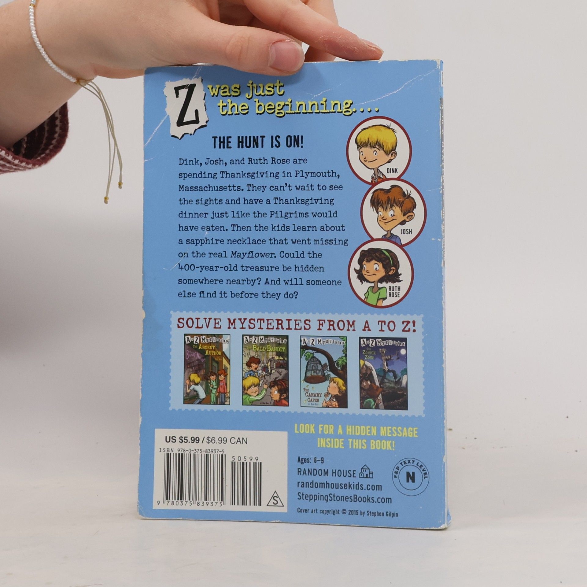 Ron Roy A to Z Mysteries Super Edition - 2: Mayflower Treasure Hunt