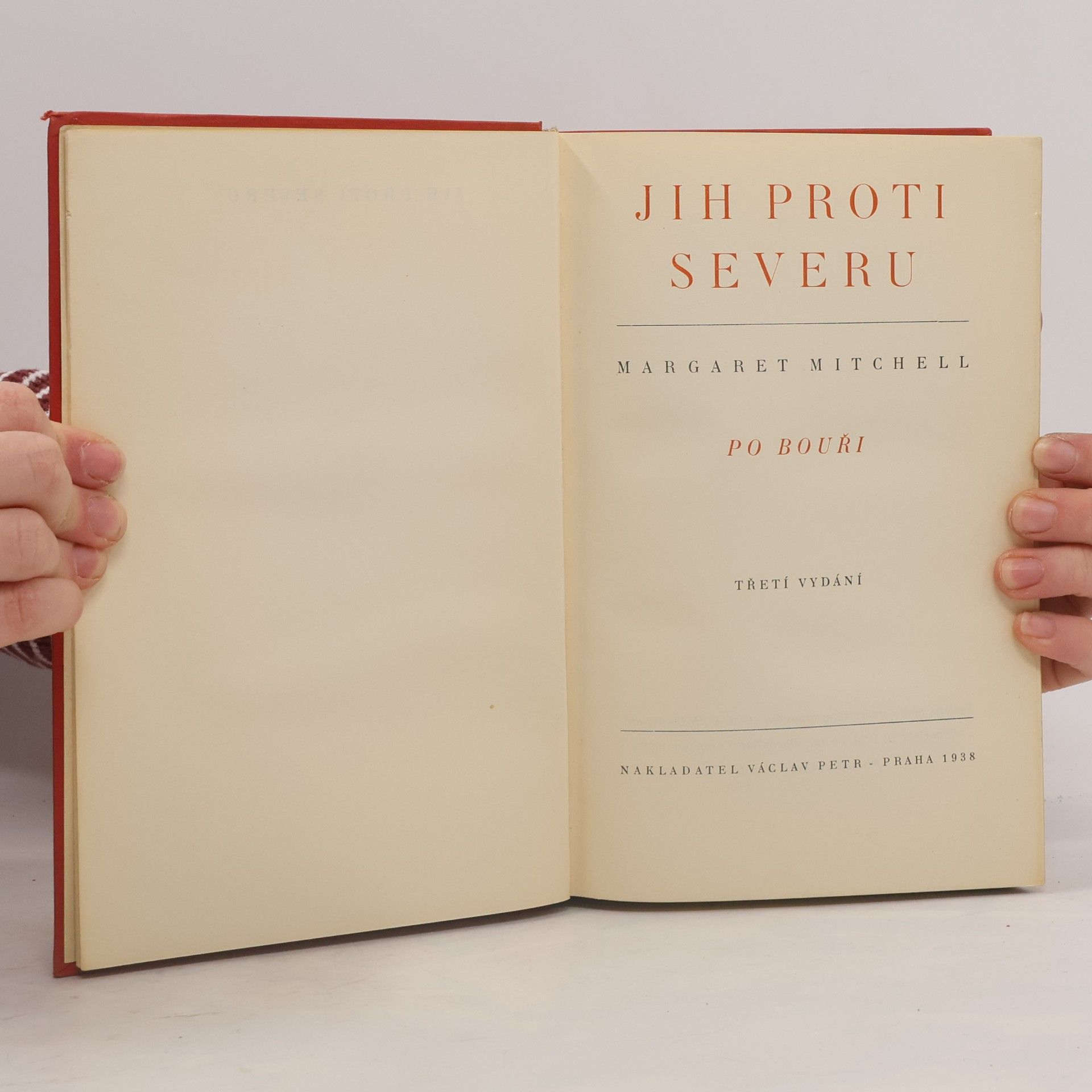 Margaret Mitchell Jih proti severu. V bouři