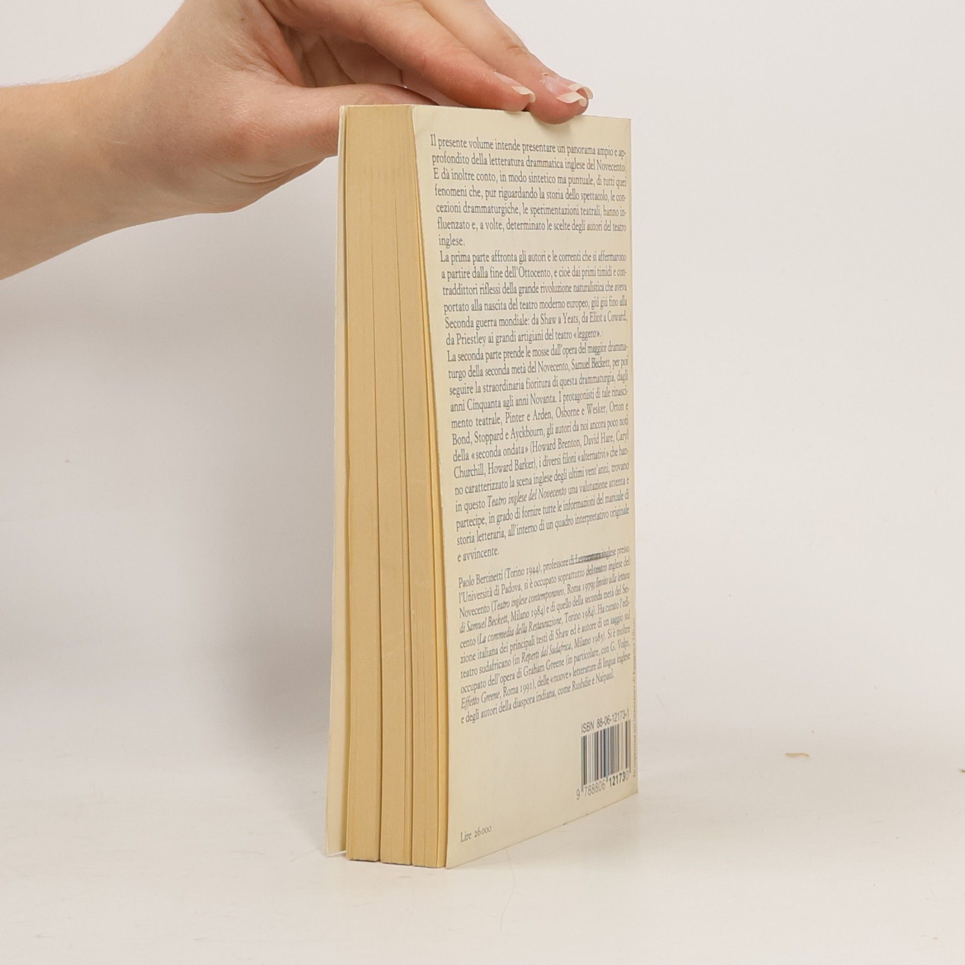 Paolo Bertinetti Piccola Biblioteca - 560: Il teatro inglese del Novecento