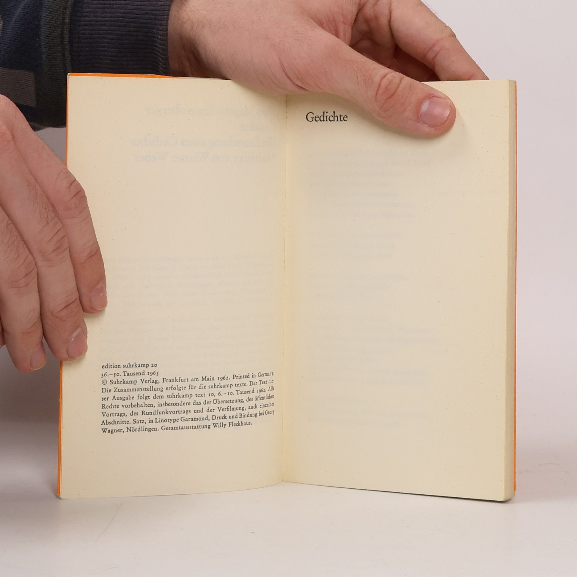 Hans Magnus Enzensberger Gedichte. Die Entstehung eines Gedichts