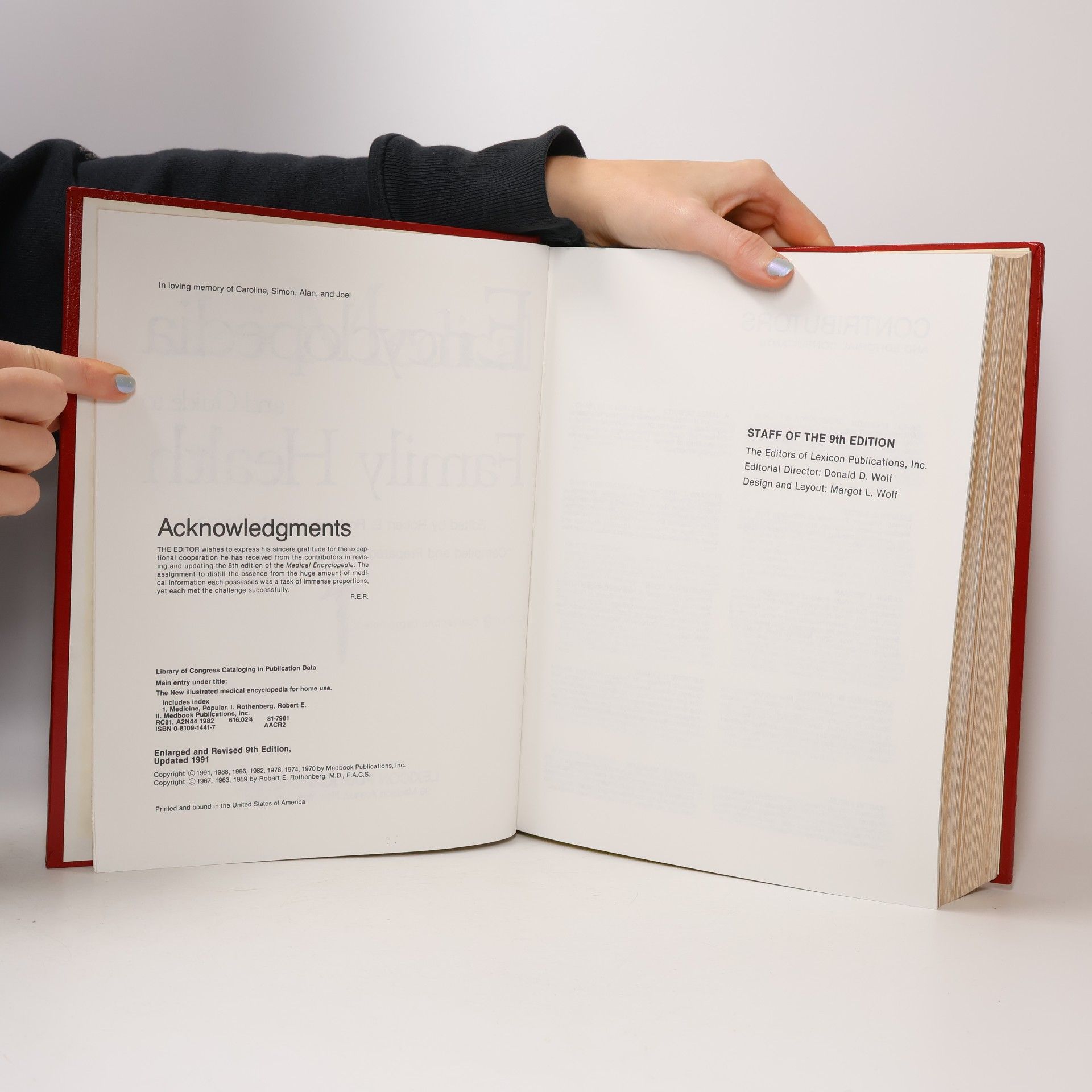 Robert E. Rothenberg The New Illustrated Medical Encyclopedia