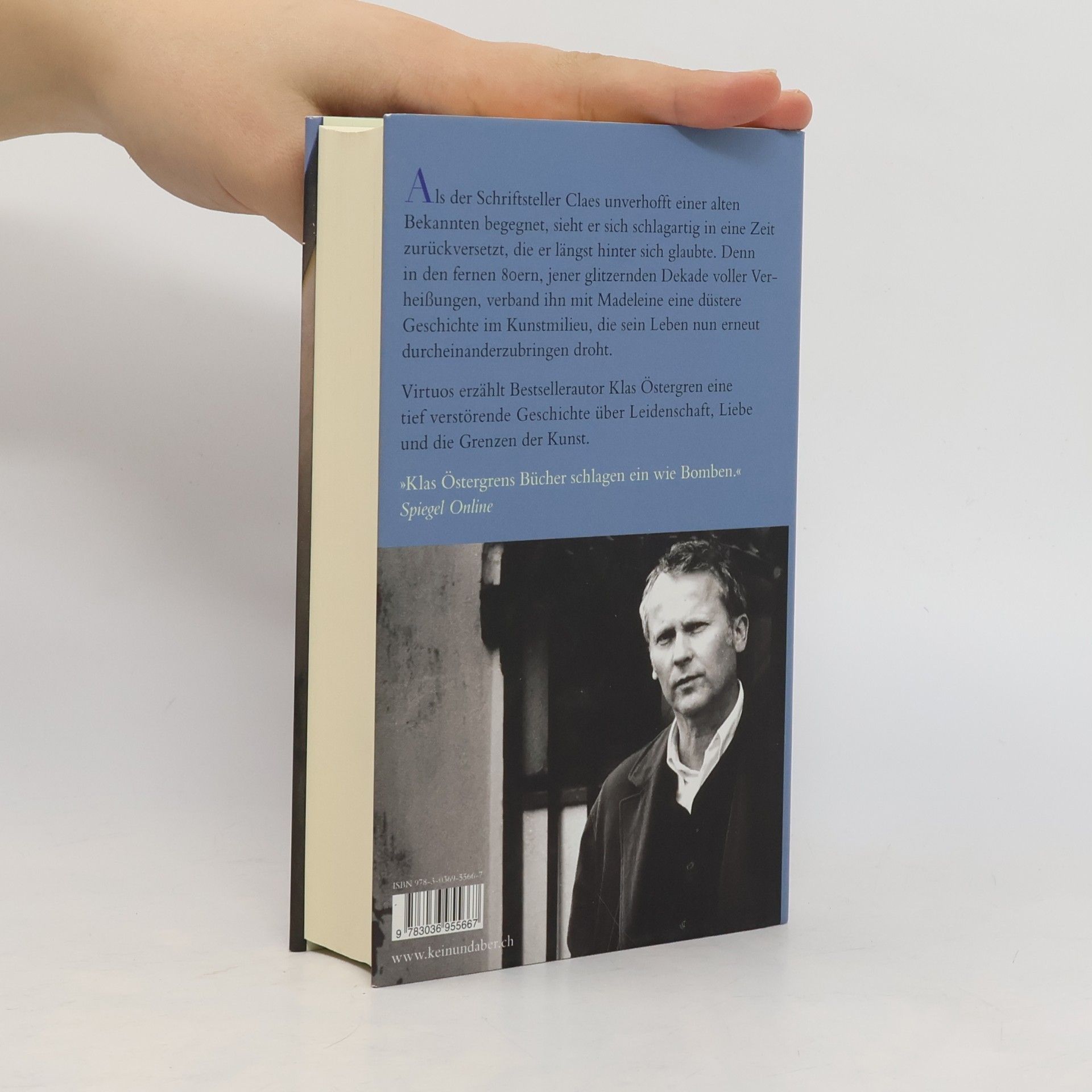 Klas Östergren Porträt eines Dandys