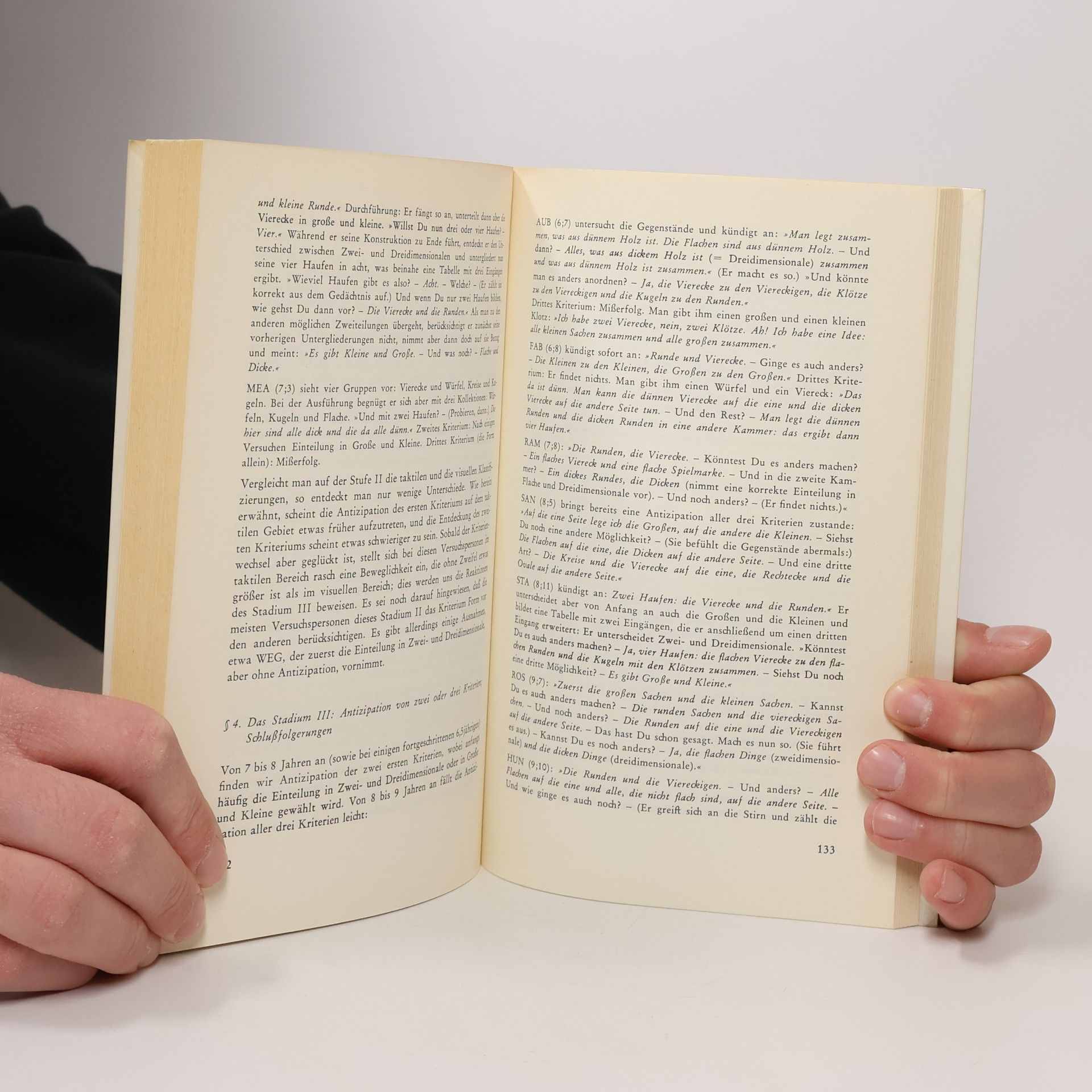 Jean Piaget Die Entwicklung der elementaren logischen Strukturen 2