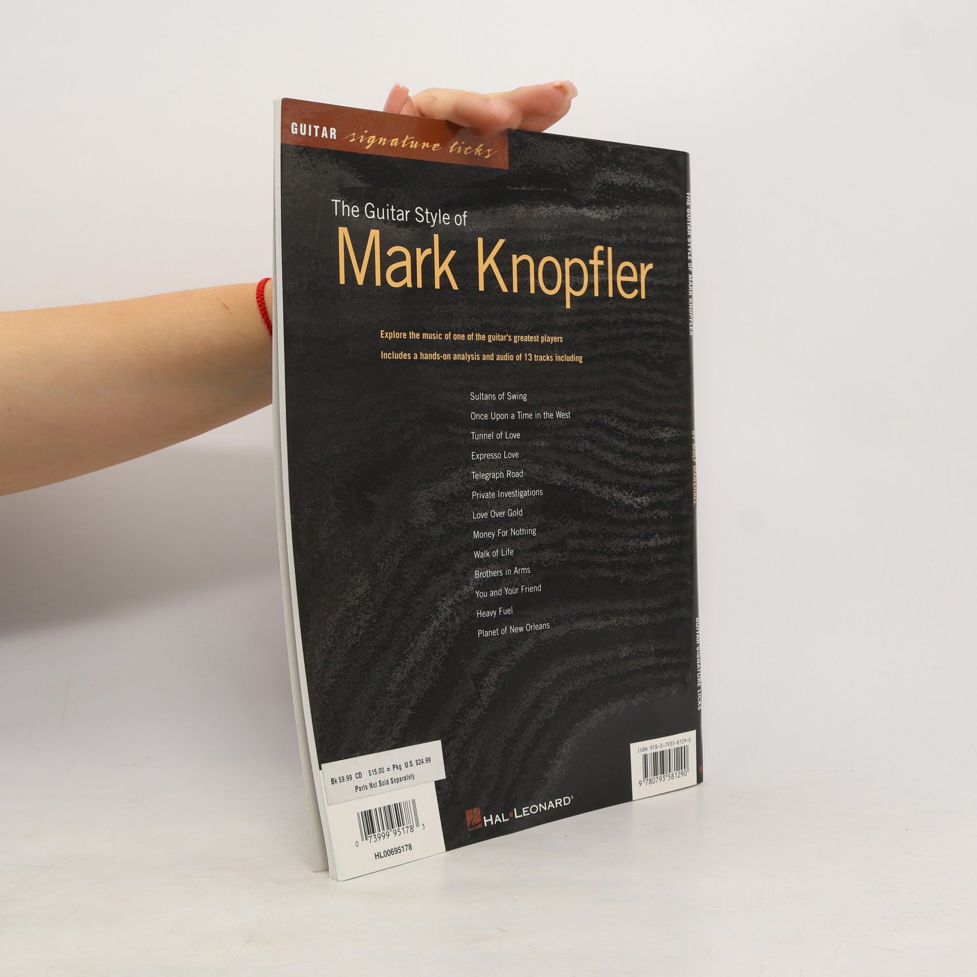 Wolf Marshall Guitar Signature Licks: The Guitar Style of Mark Knopfler