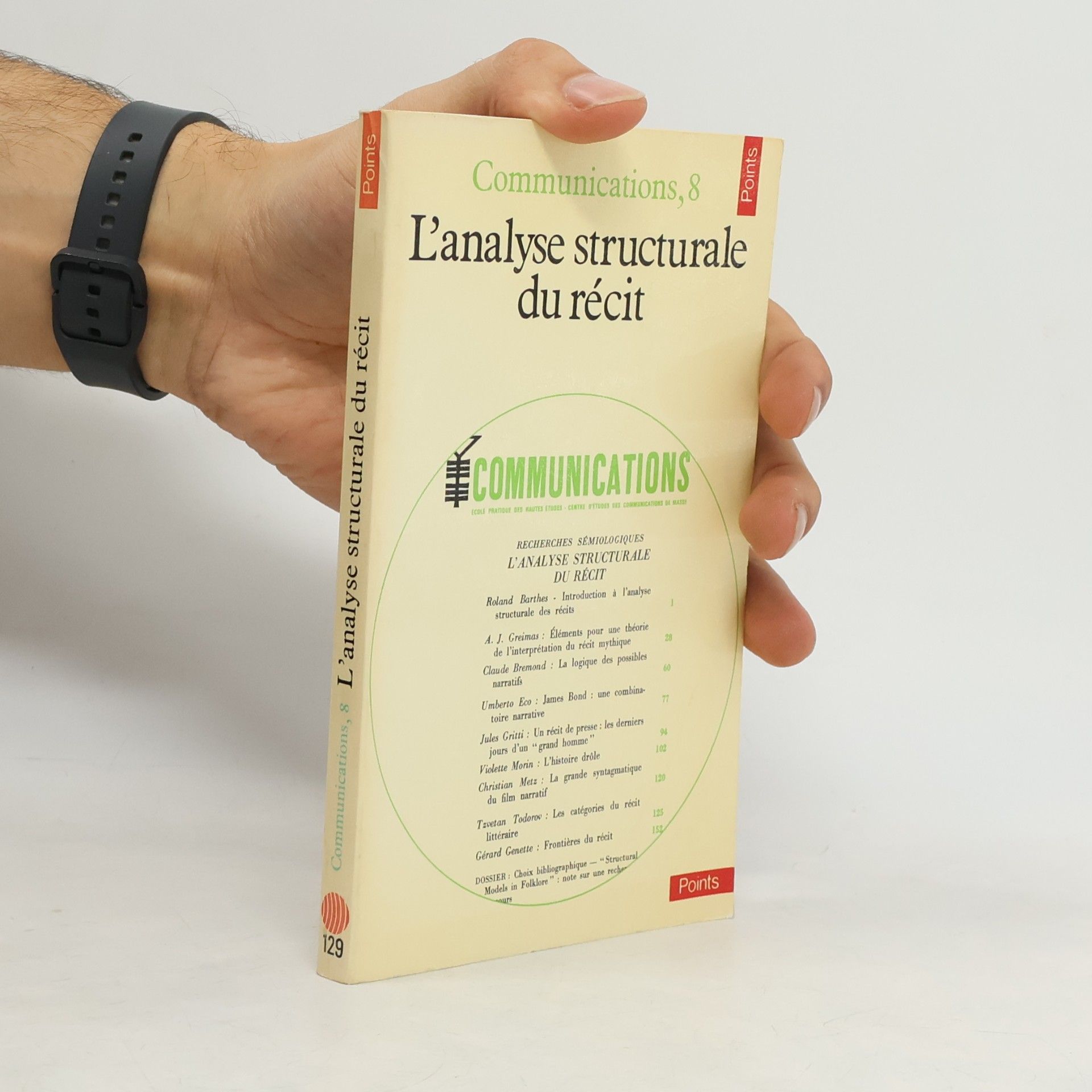 L'analyse structurale du récit