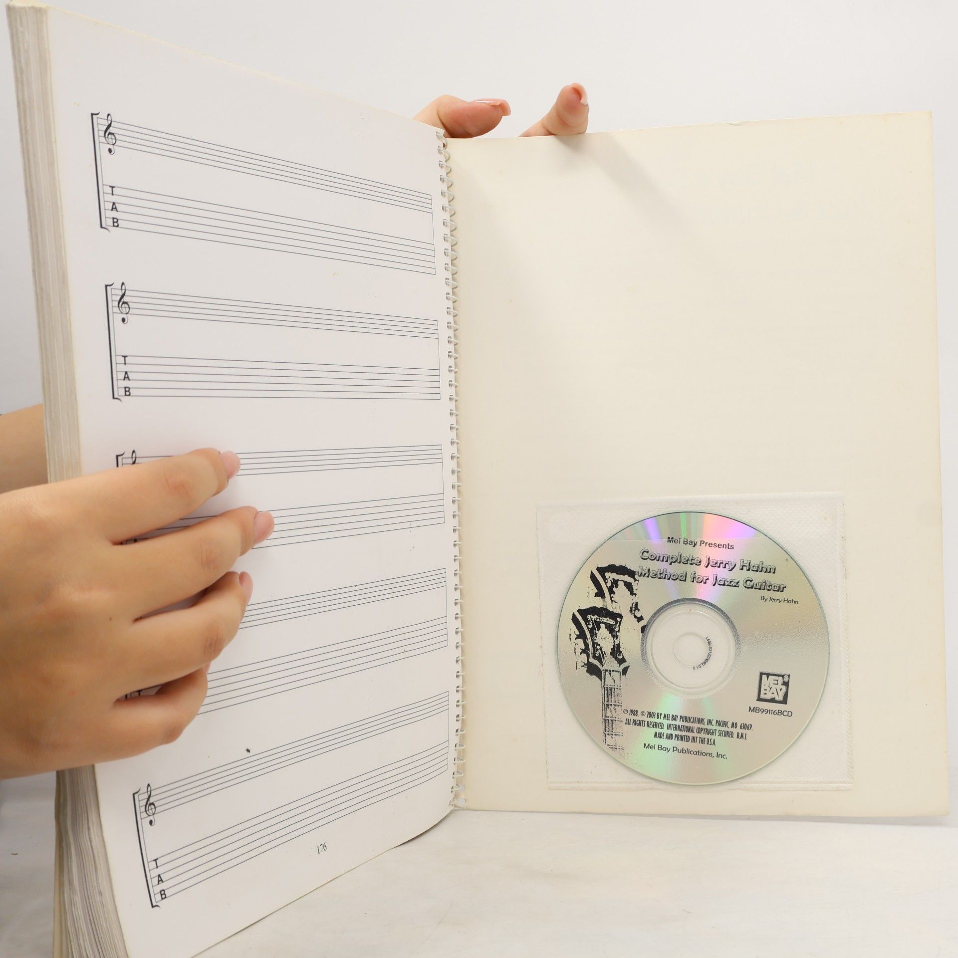 Jerry Hahn Mel Bay Complete Jerry Hahn Method for Jazz Guitar