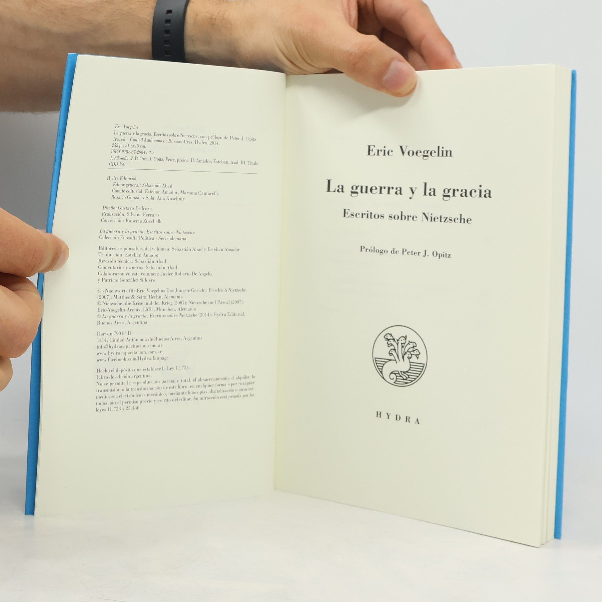 Eric Voegelin La guerra y la gracia