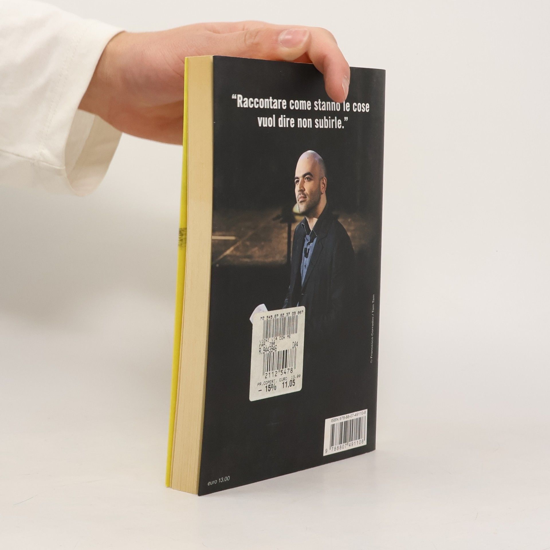 Roberto Saviano Vieni via con me