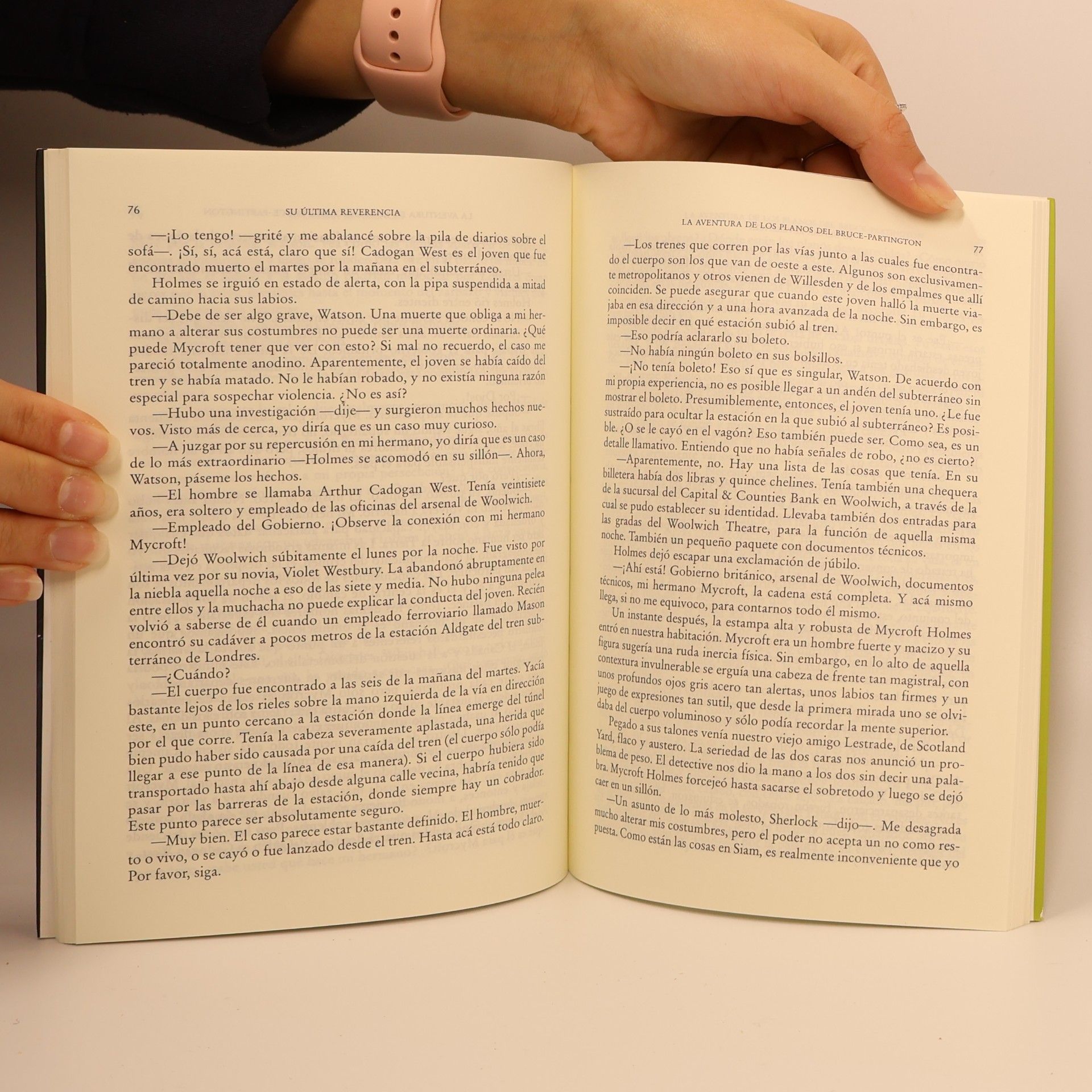 Arthur Conan Doyle Su última reverencia
