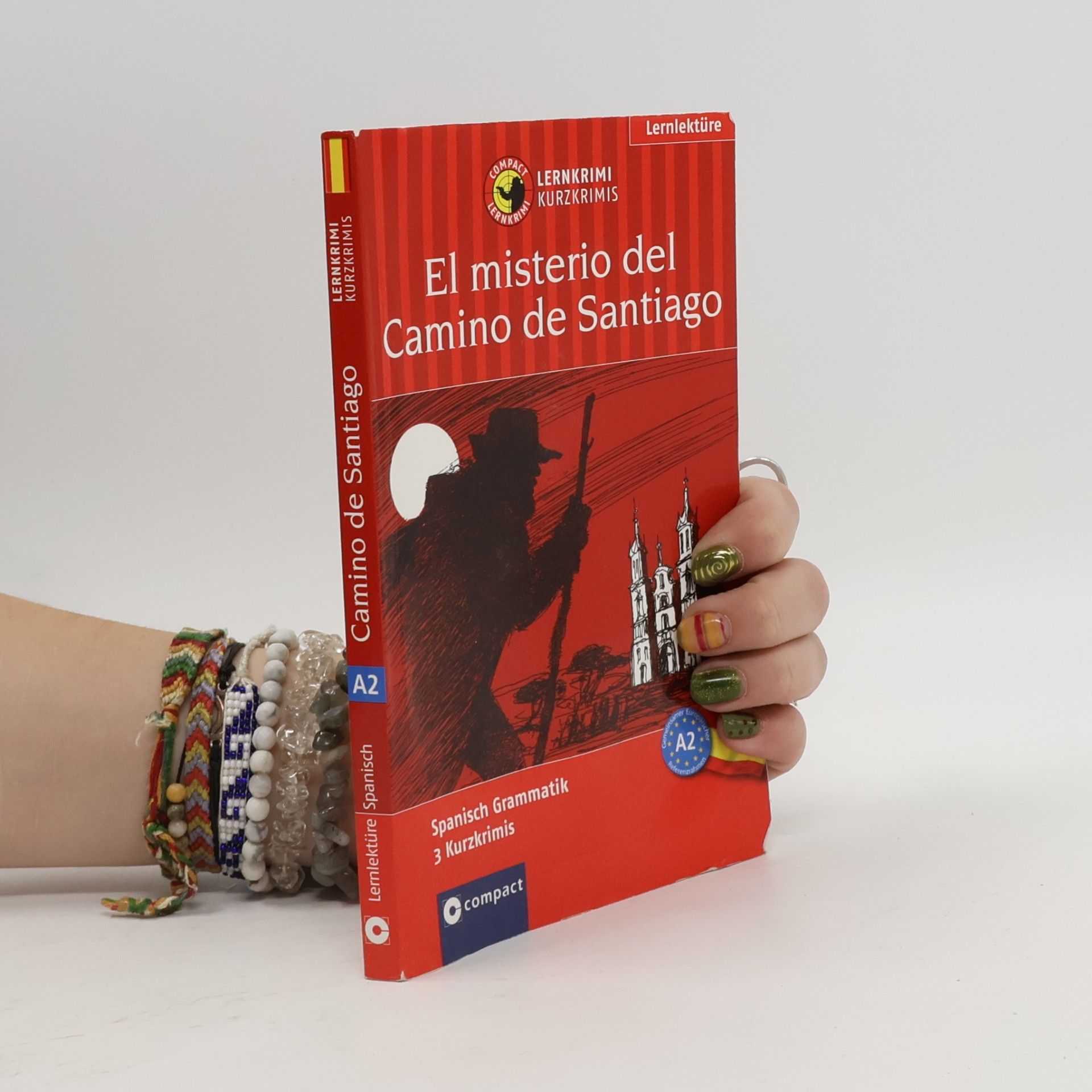 Mario Martín Gijón Lernkrimi Kurzkrimis: El misterio del Camino de Santiago