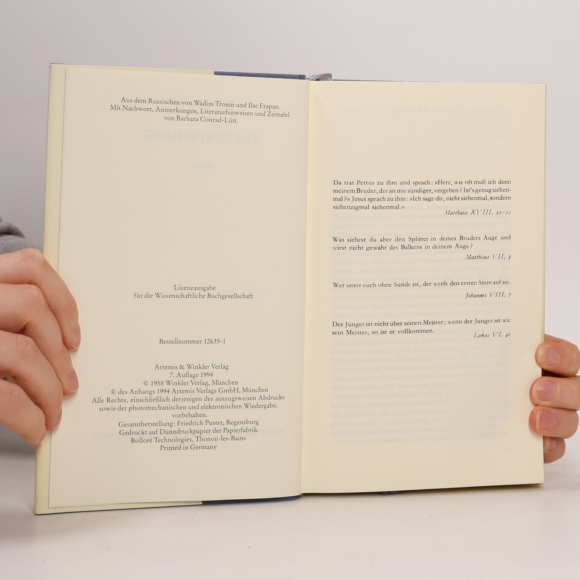 Lew Nikolajewitsch Tolstoi Auferstehung