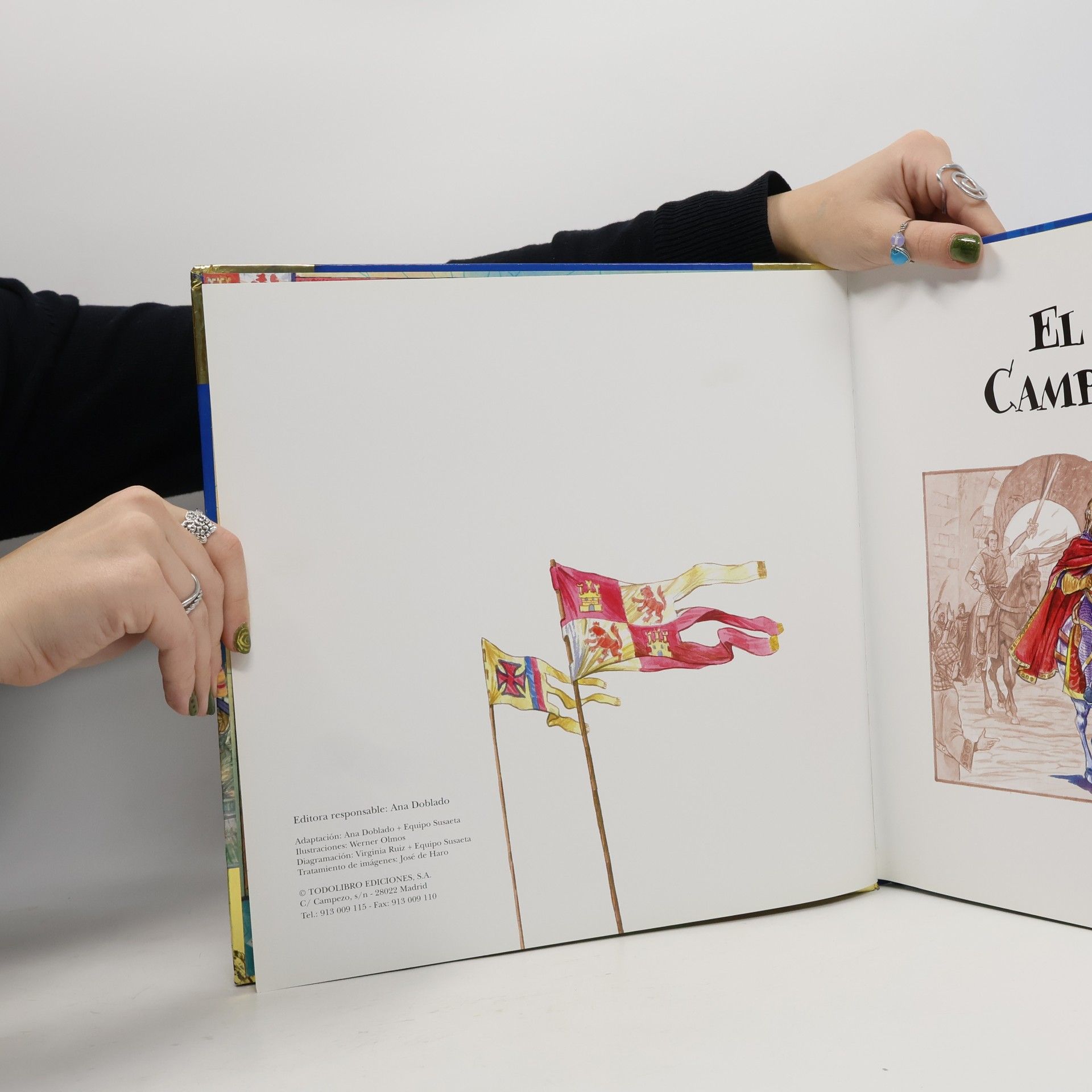 Todolibro, Equipo El desván de los cuentos: El Cid Campeador
