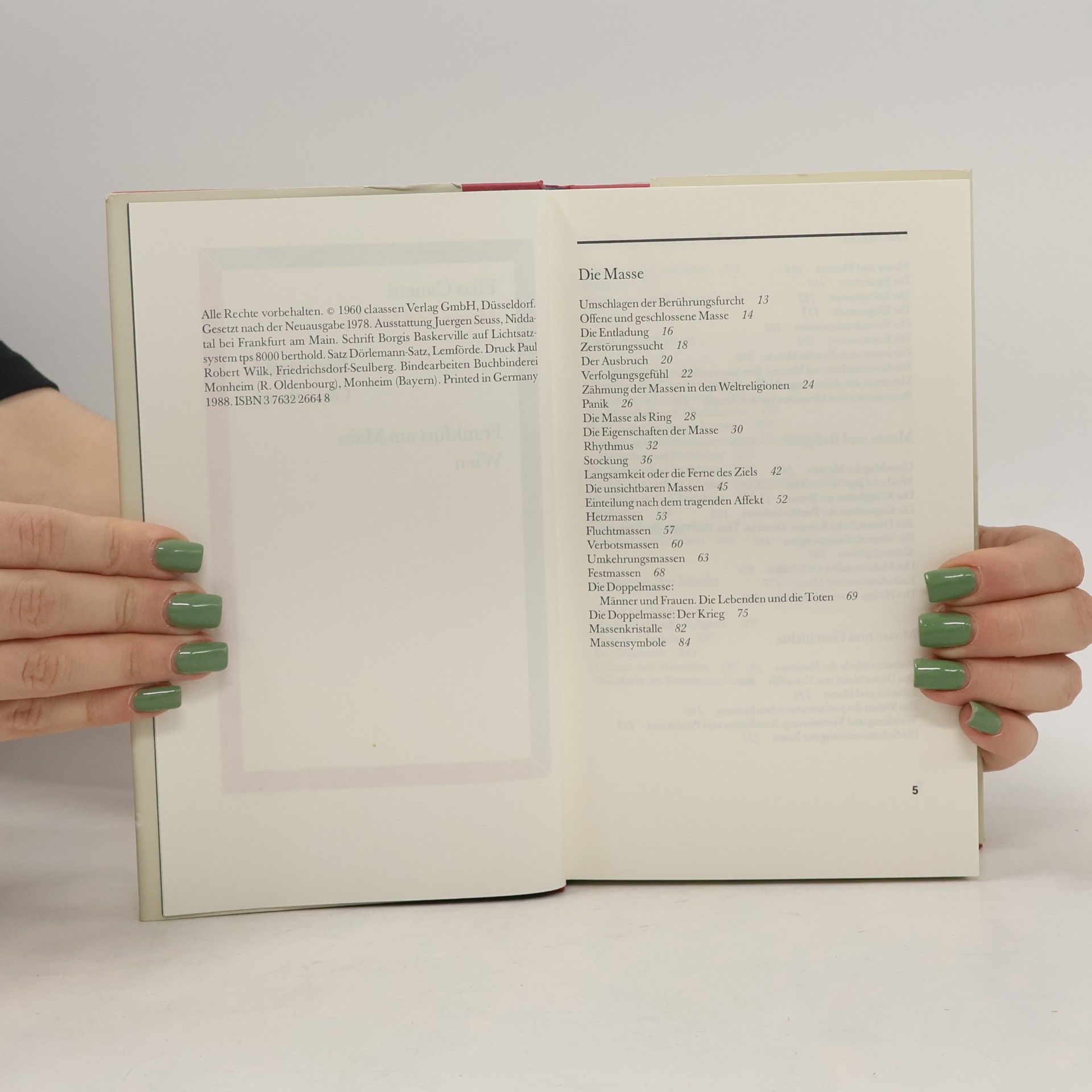 Elias Canetti Masse und Macht