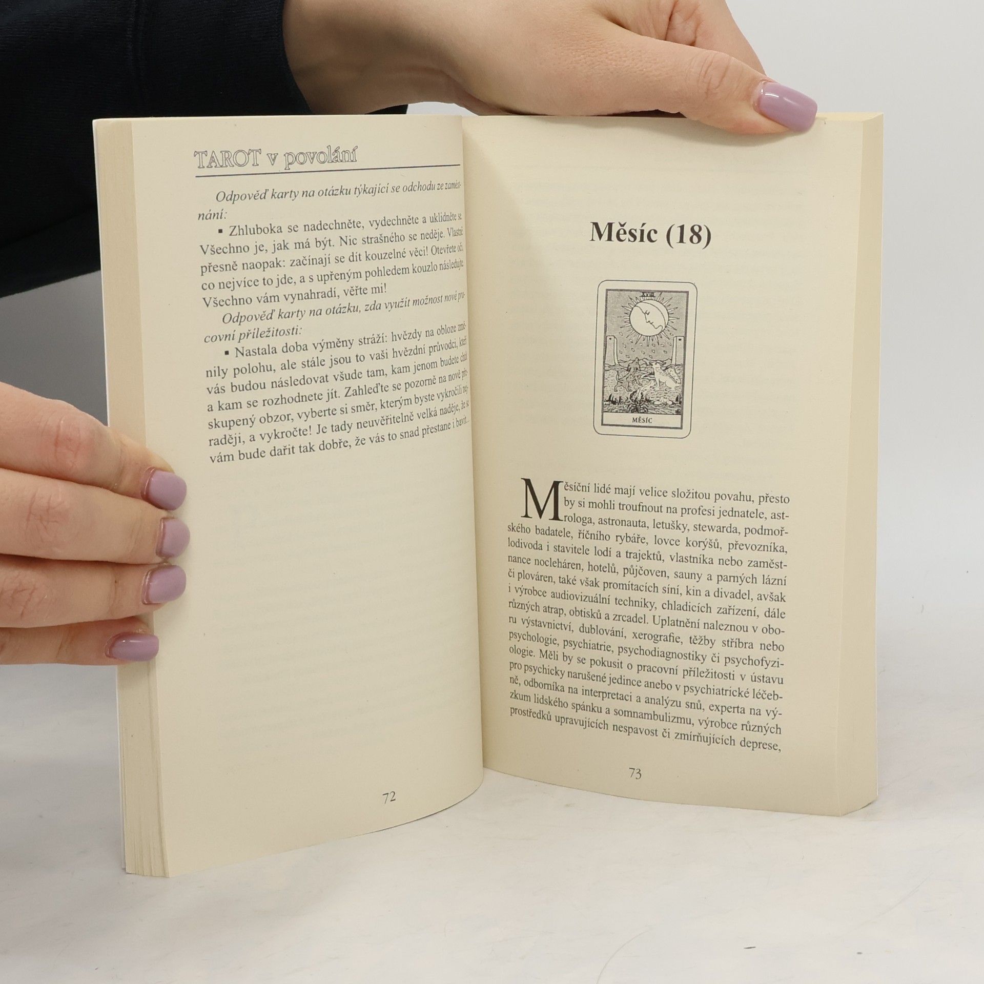 Judita Peschlová Tarot v povolání