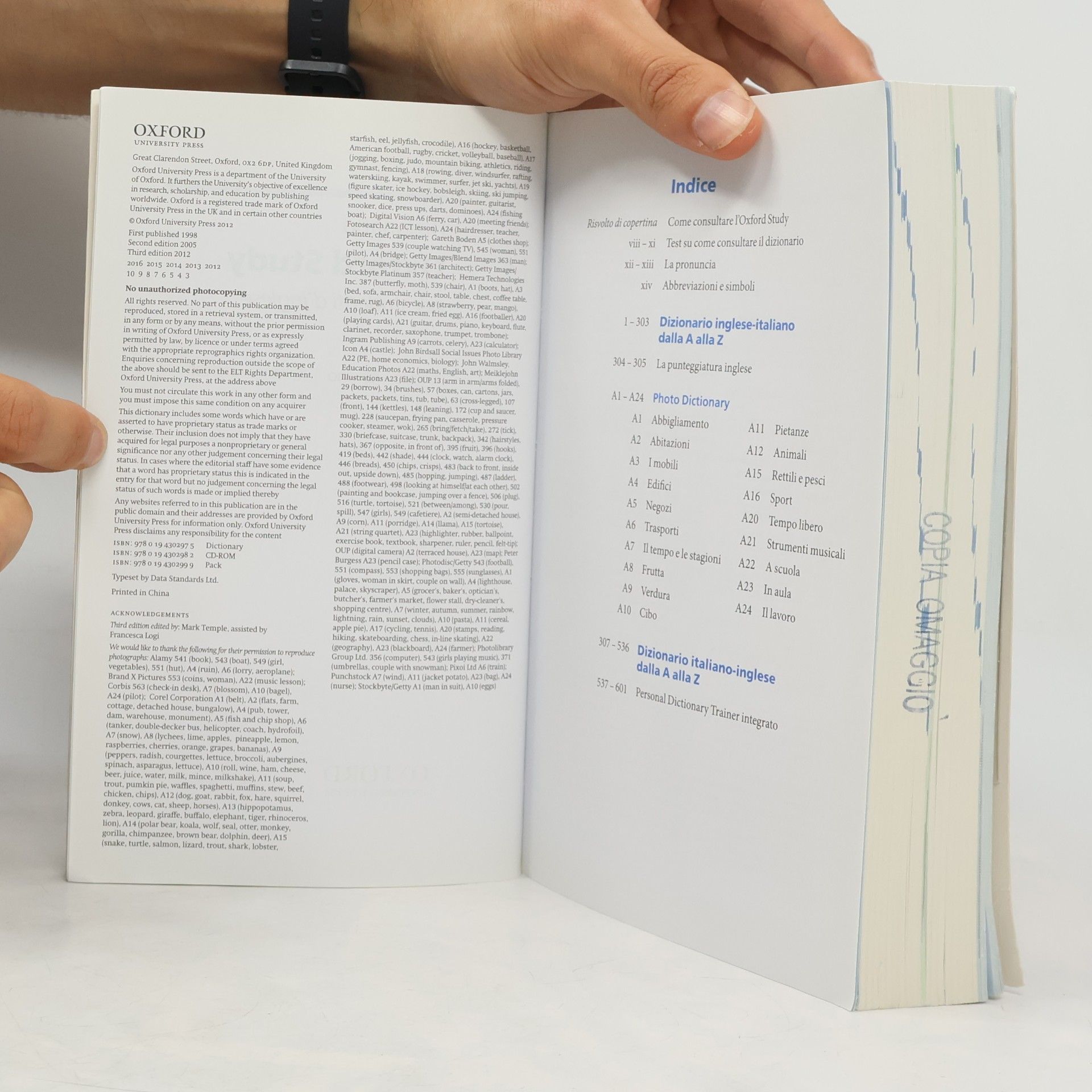 Auteurscollectief Dizionario Oxford Study
